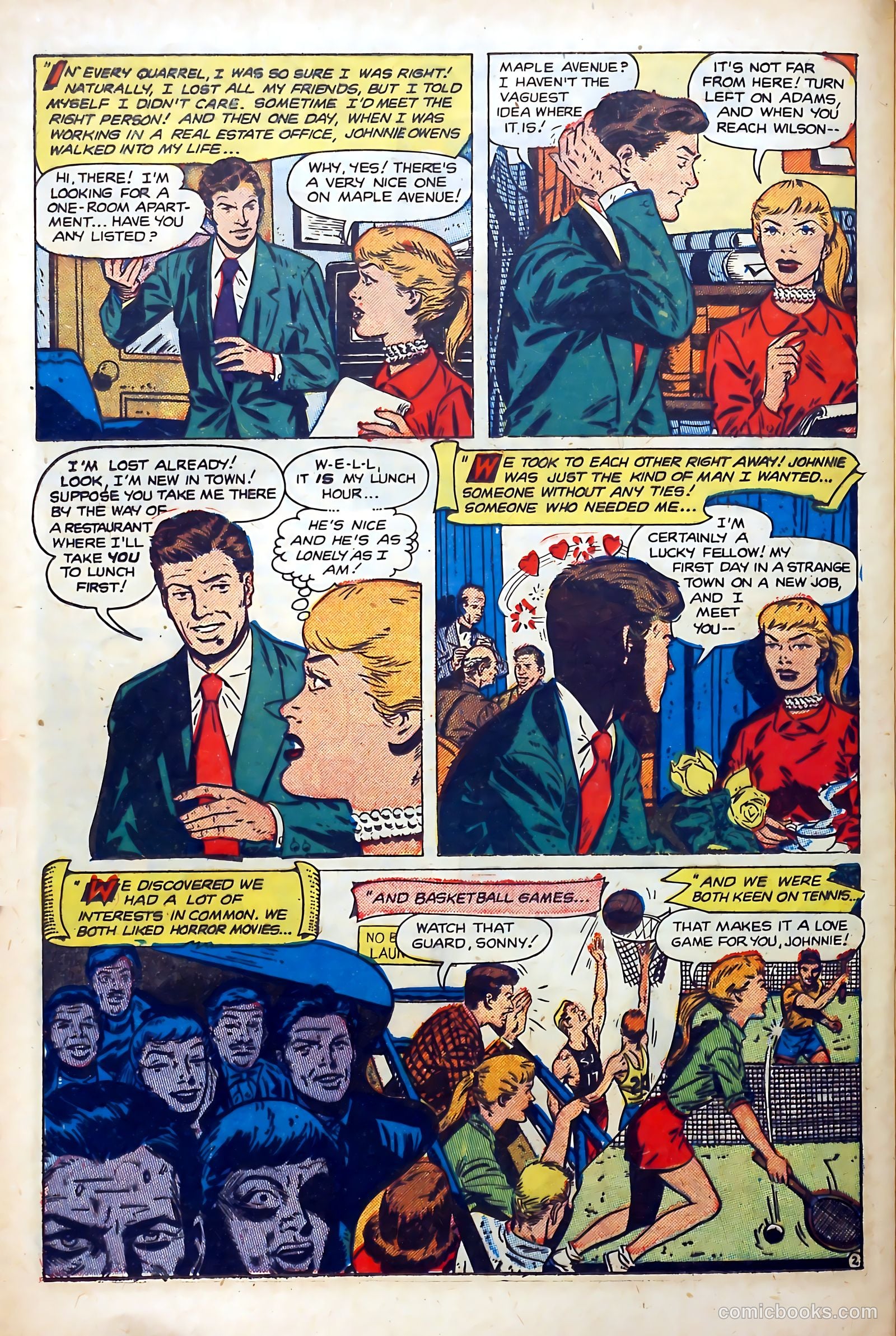 Popular Romance #20 (1950) — page 24 of 36