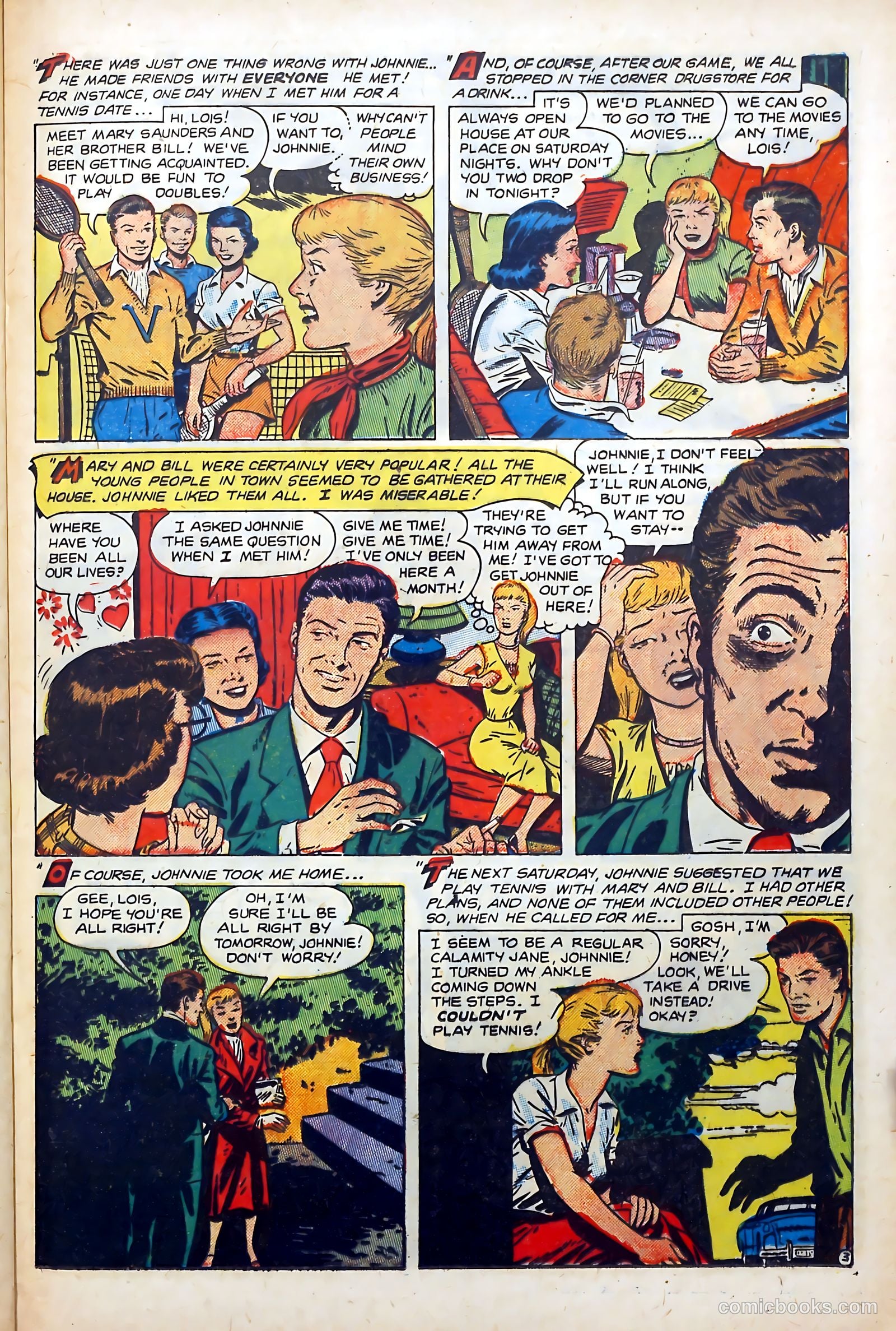 Popular Romance #20 (1950) — page 25 of 36