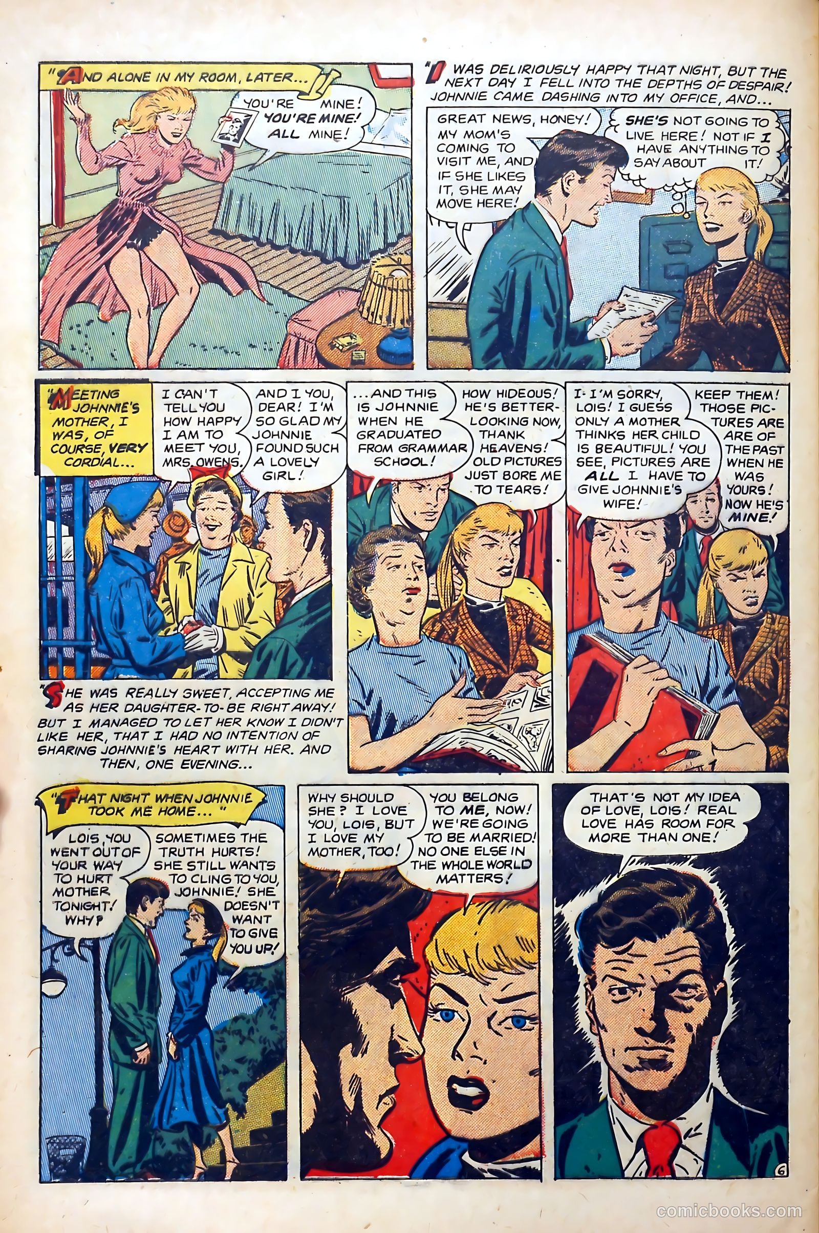 Popular Romance #20 (1950) — page 28 of 36