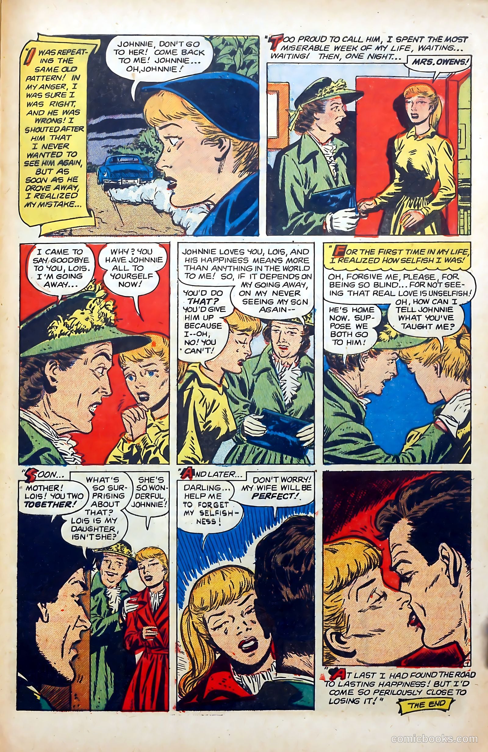 Popular Romance #20 (1950) — page 29 of 36