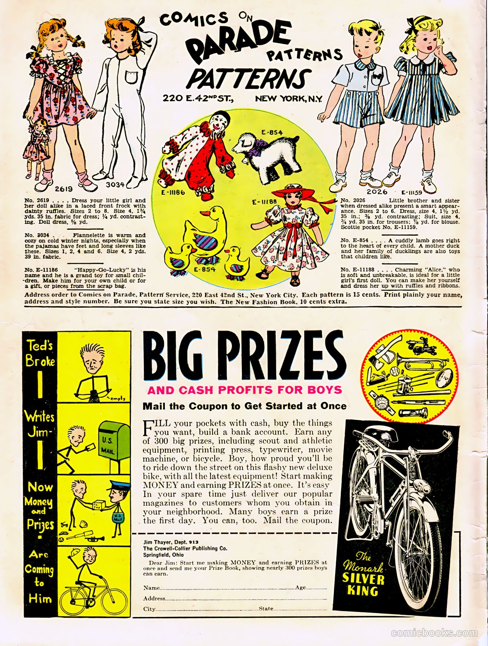Comics on Parade #23 (1941) — page 2 of 56