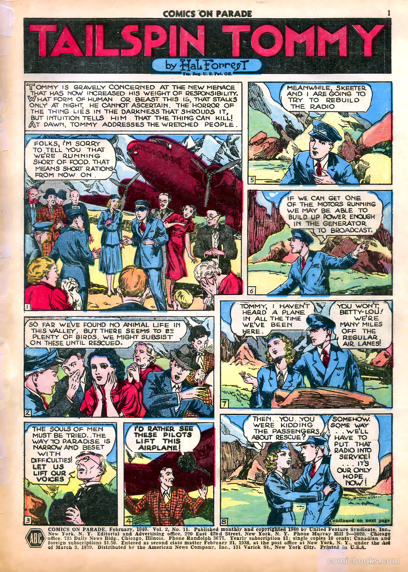 Comics on Parade #23 (1941) — page 3 of 56