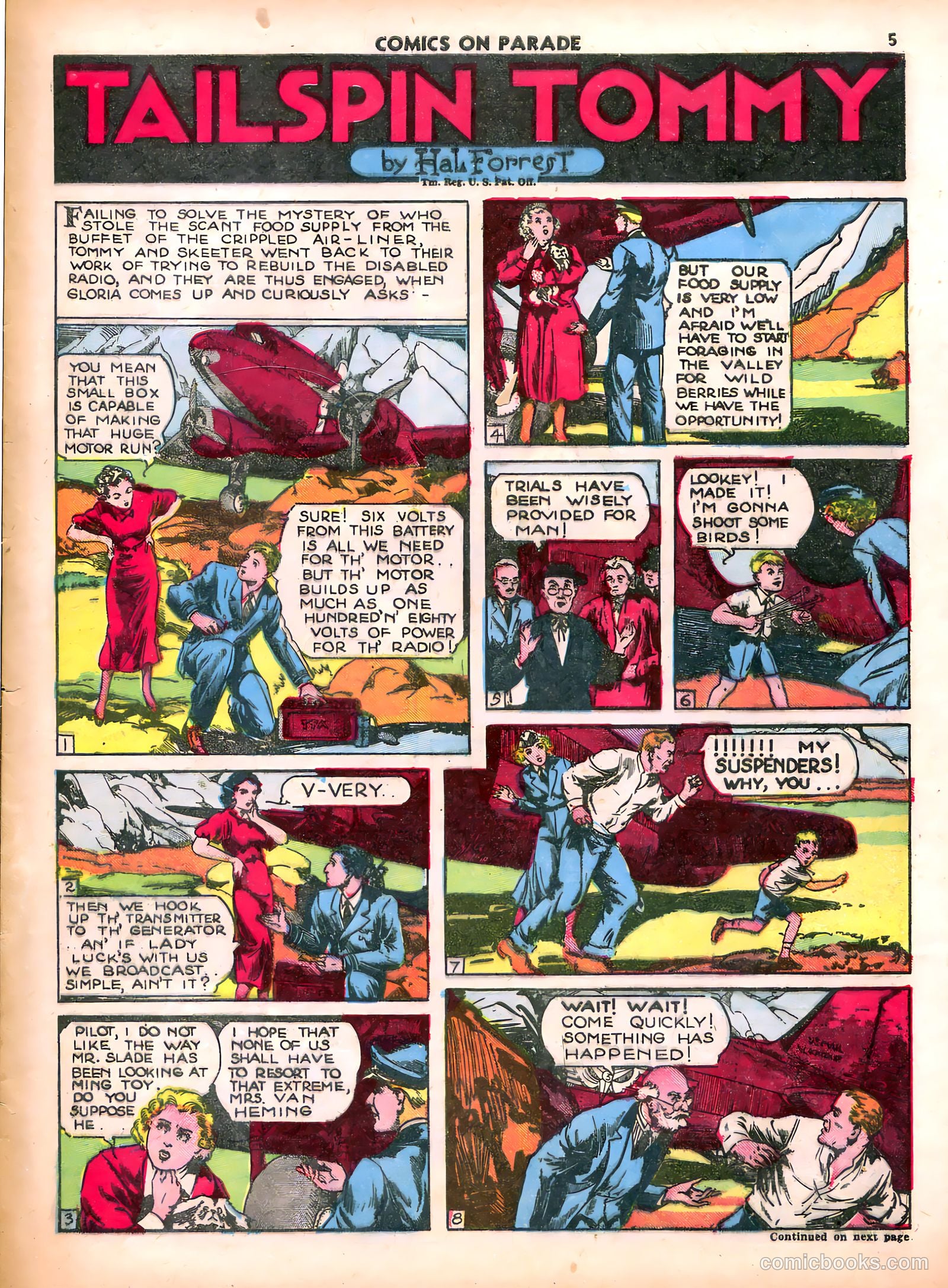 Comics on Parade #23 (1941) — page 7 of 56