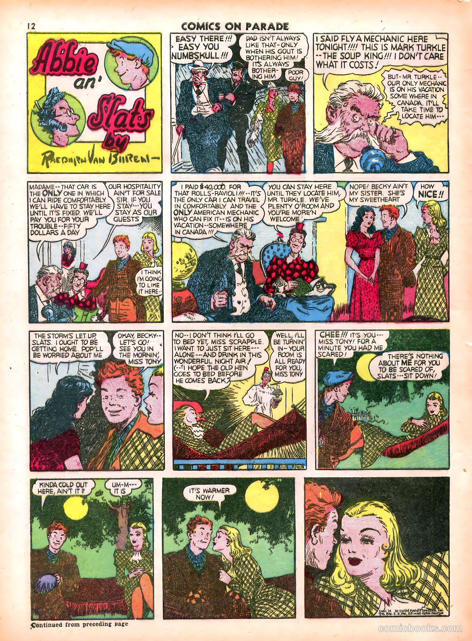 Comics on Parade #23 (1941) — page 14 of 56