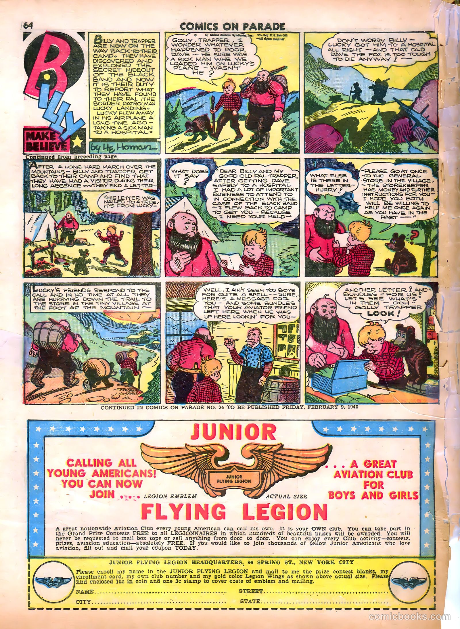 Comics on Parade #23 (1941) — page 54 of 56