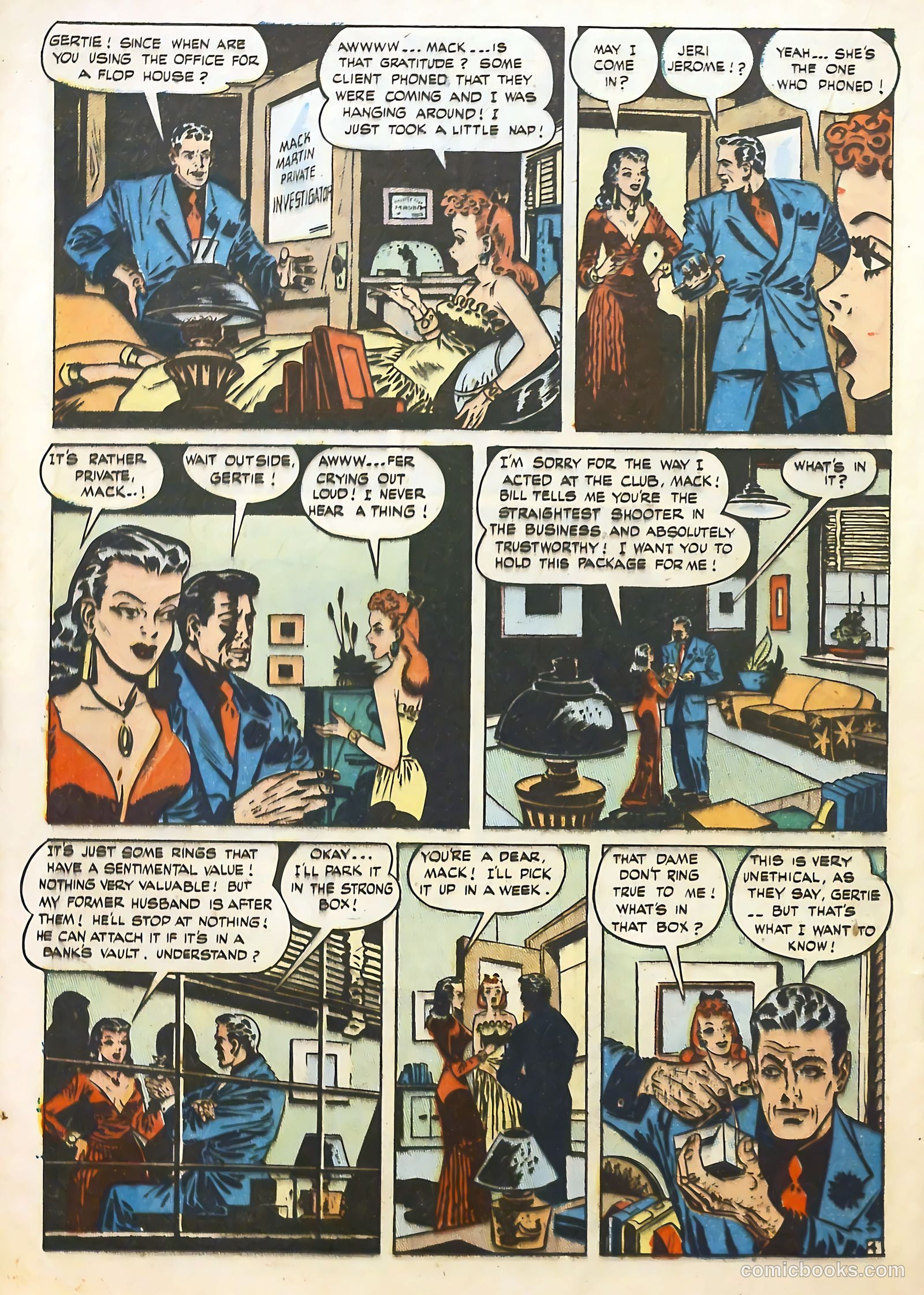 Super-Mystery Comics v7 #5 — page 28 of 52