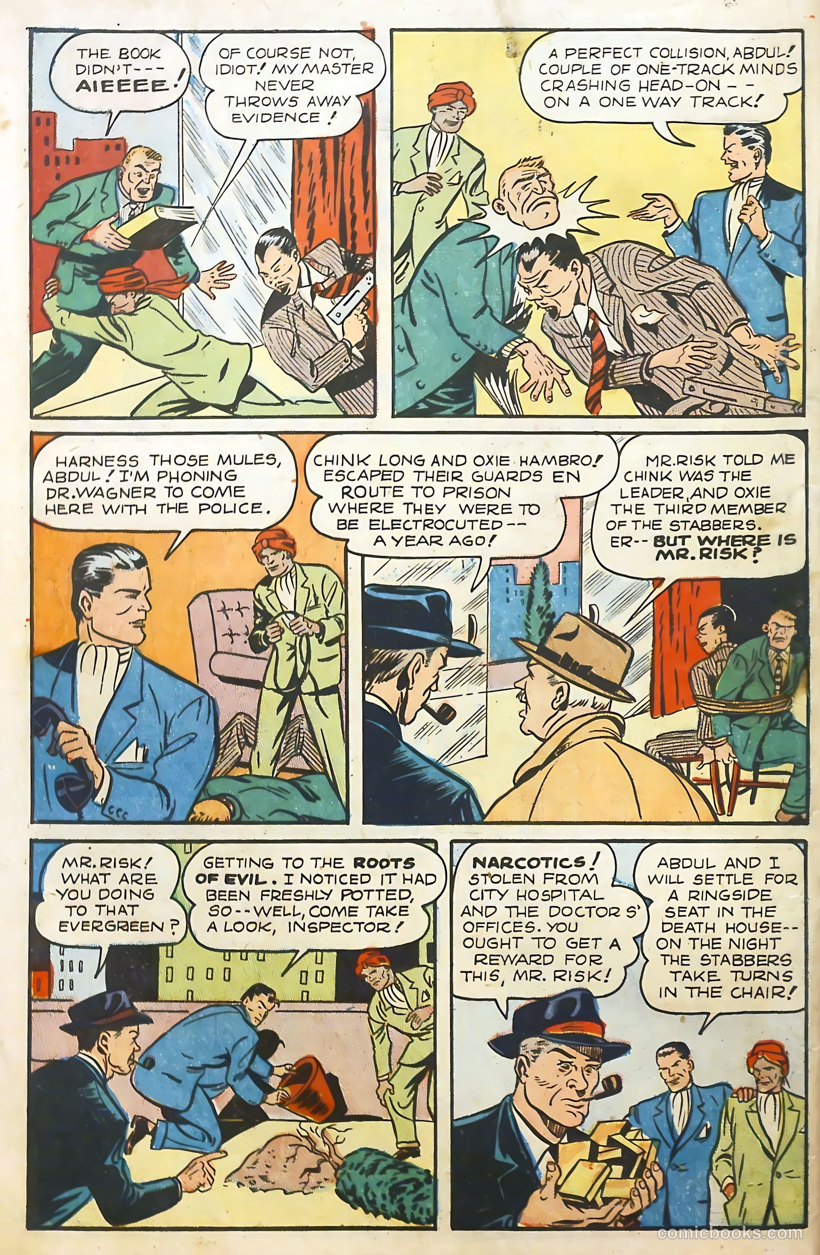 Super-Mystery Comics v7 #5 — page 50 of 52