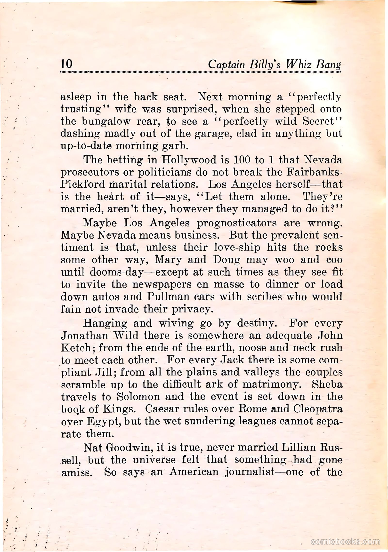 Capt Billy's Whiz Bang v1 #11 — page 12 of 68