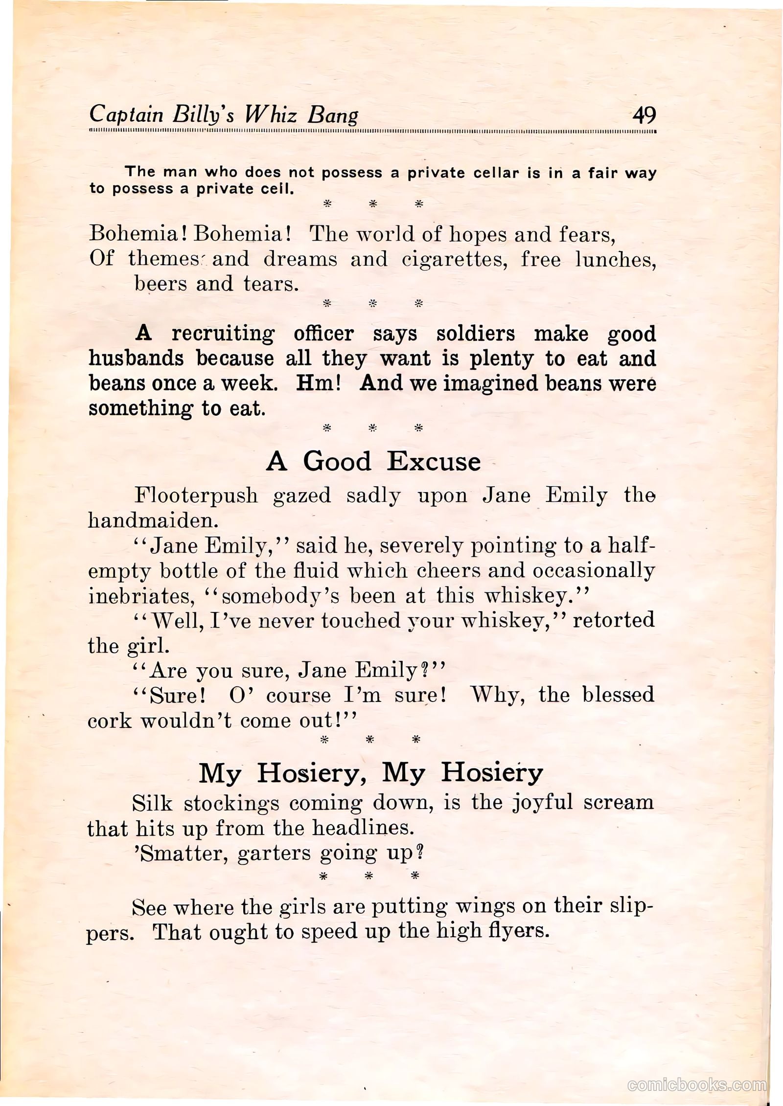 Capt Billy's Whiz Bang v1 #11 — page 51 of 68