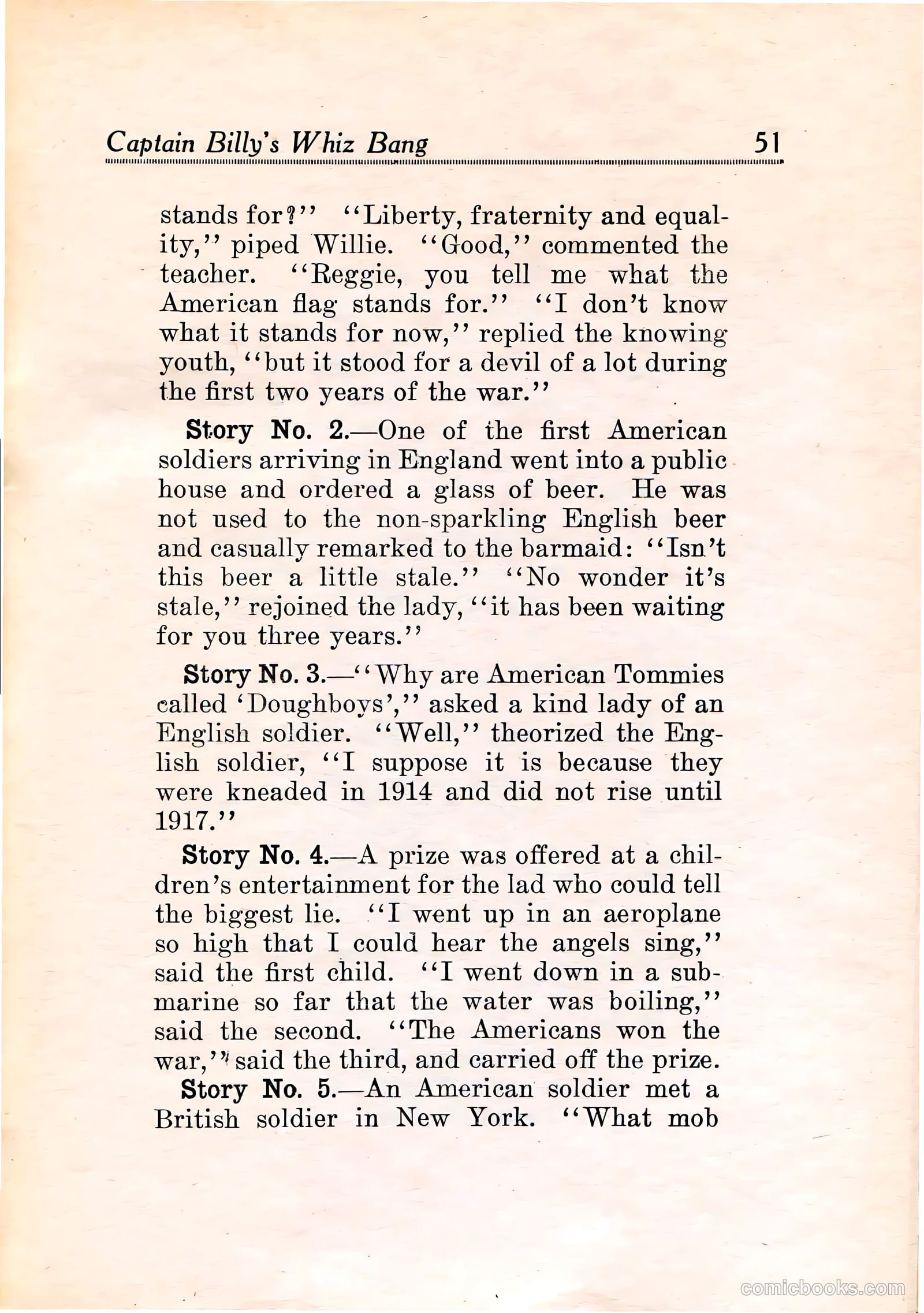 Capt Billy's Whiz Bang v1 #11 — page 53 of 68
