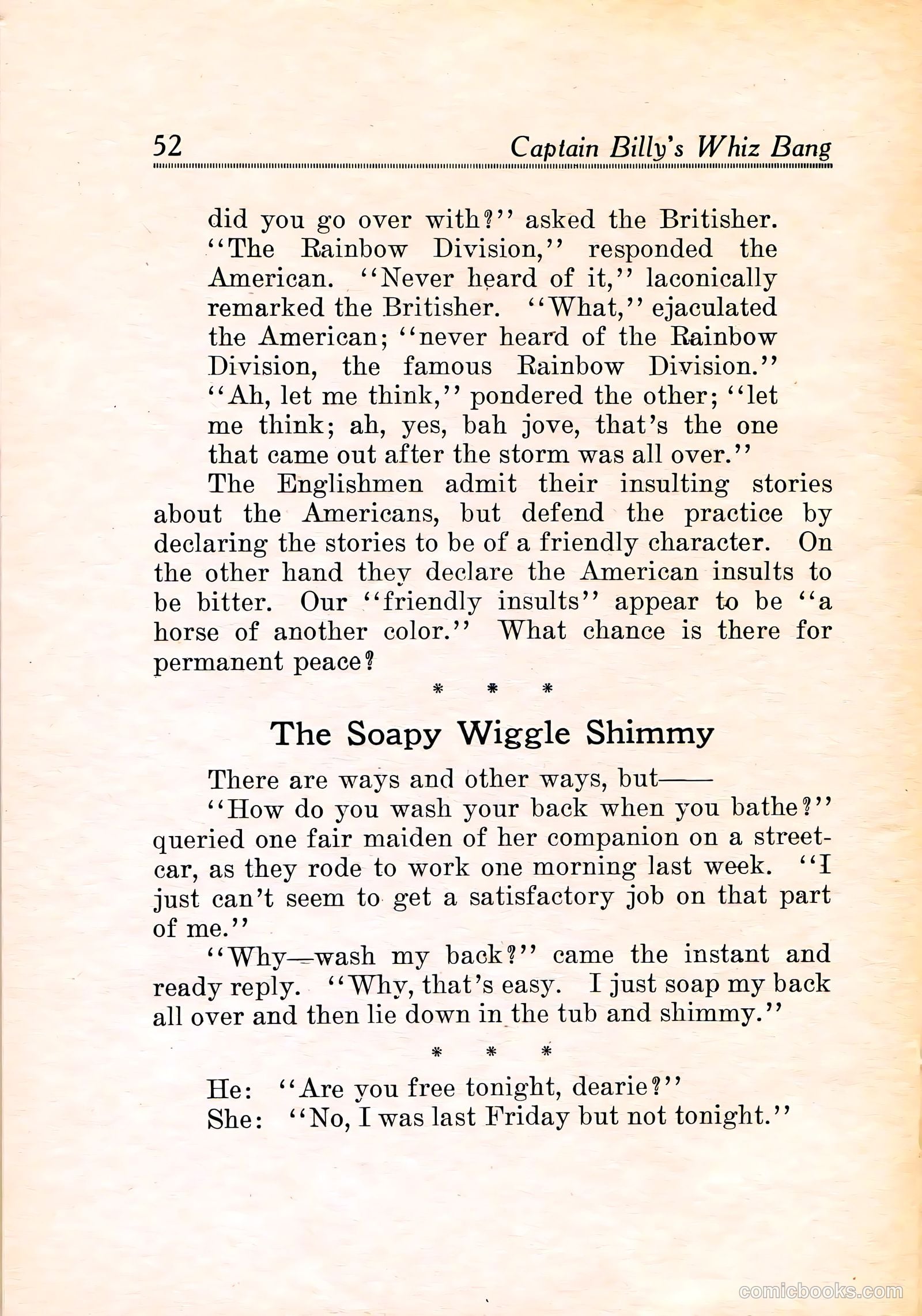 Capt Billy's Whiz Bang v1 #11 — page 54 of 68