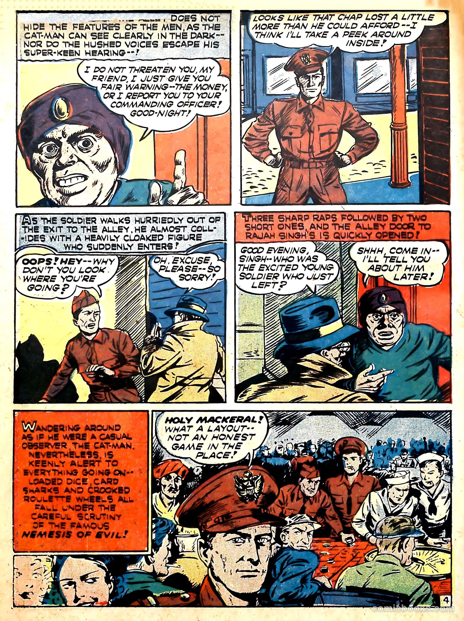 Cat-Man Comics #17 (1941) — page 6 of 69