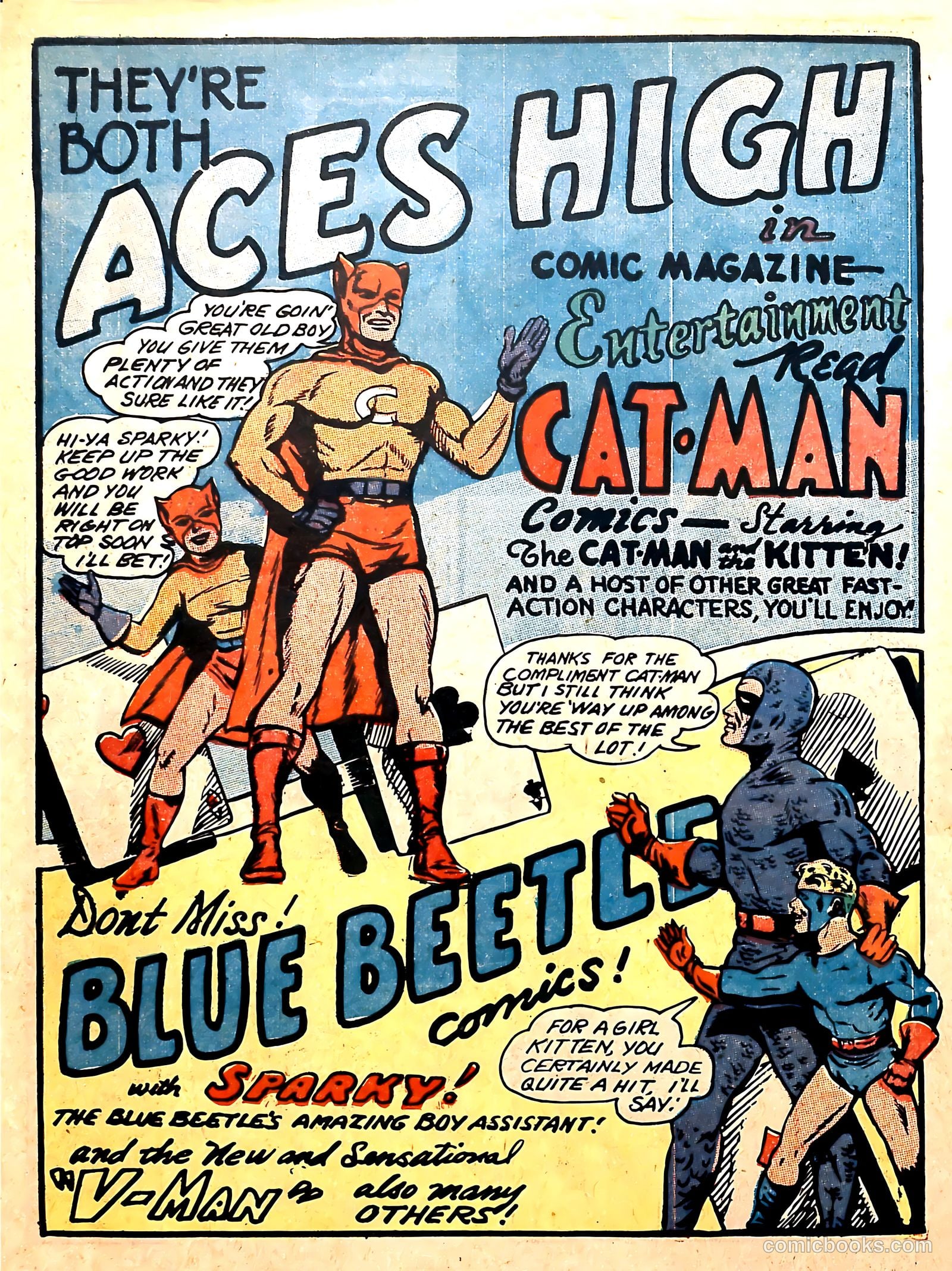 Cat-Man Comics #17 (1941) — page 56 of 69