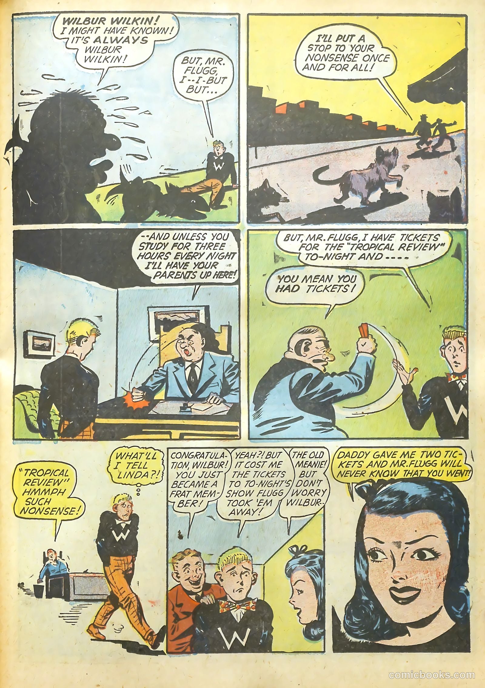 Liberty Comics #11 (1945) — page 34 of 51