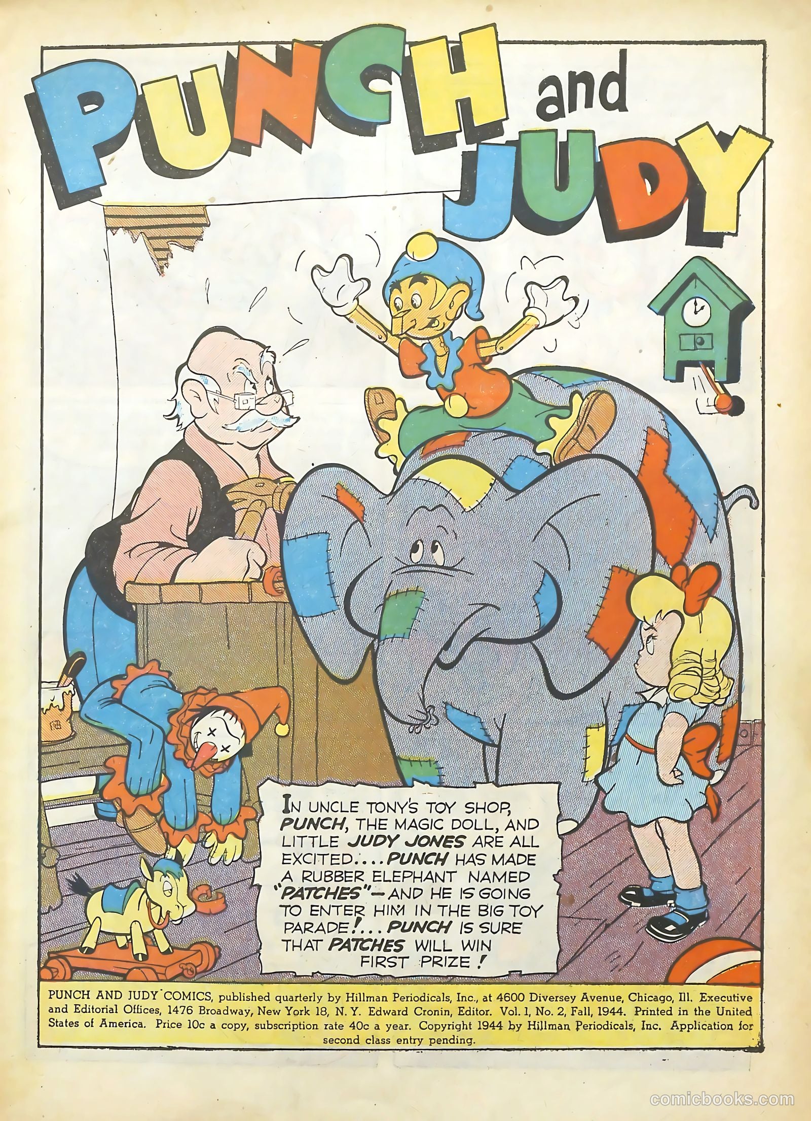 Punch and Judy v1 #2 — page 3 of 52