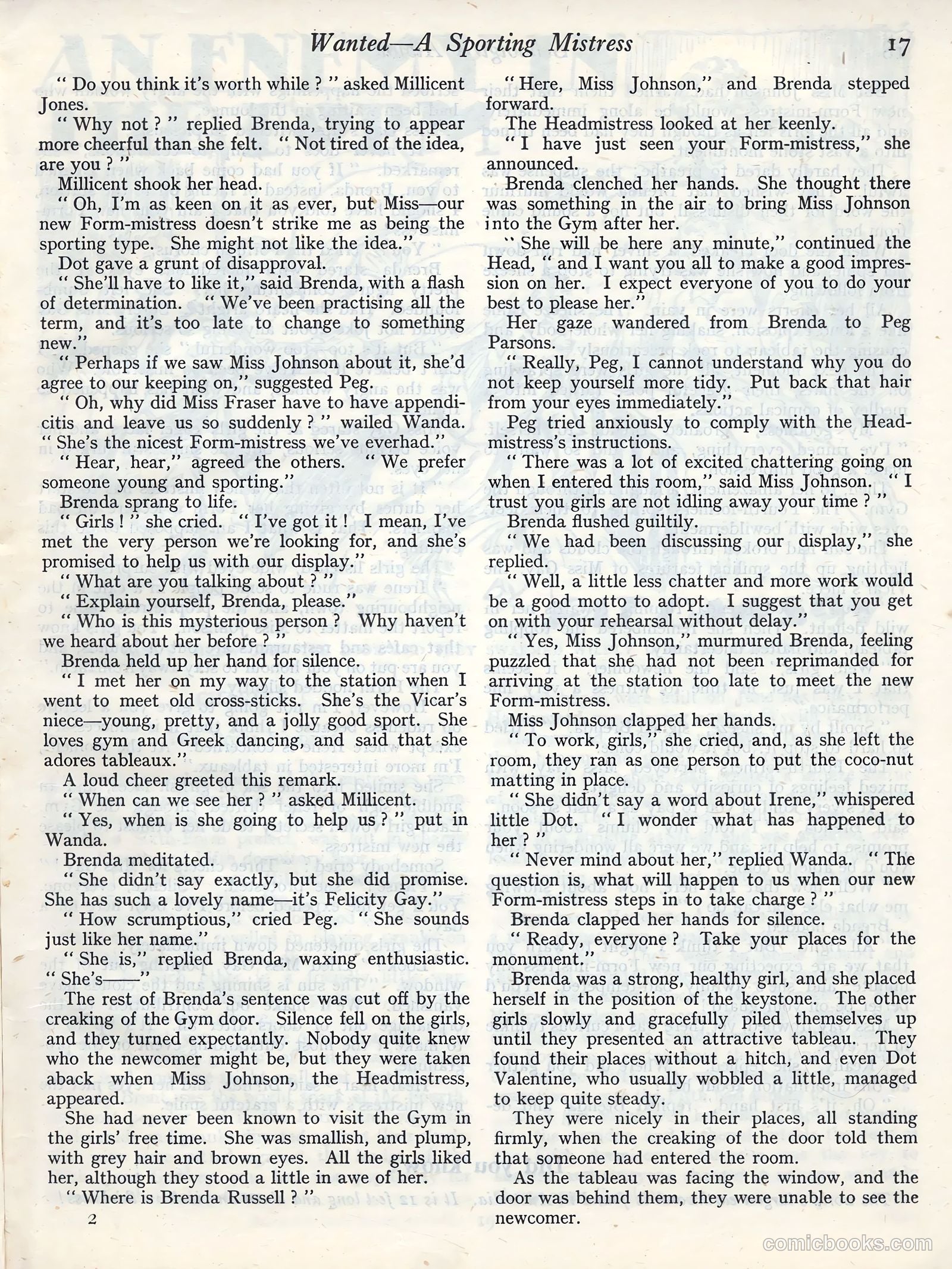 Schoolgirls Album #1947 (1947) — page 16 of 95