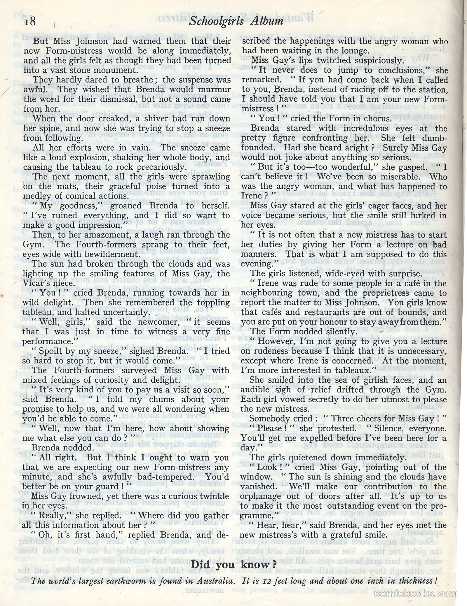 Schoolgirls Album #1947 (1947) — page 17 of 95