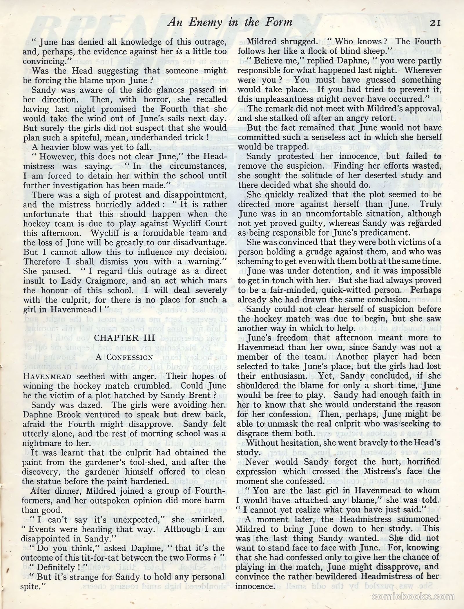 Schoolgirls Album #1947 (1947) — page 20 of 95