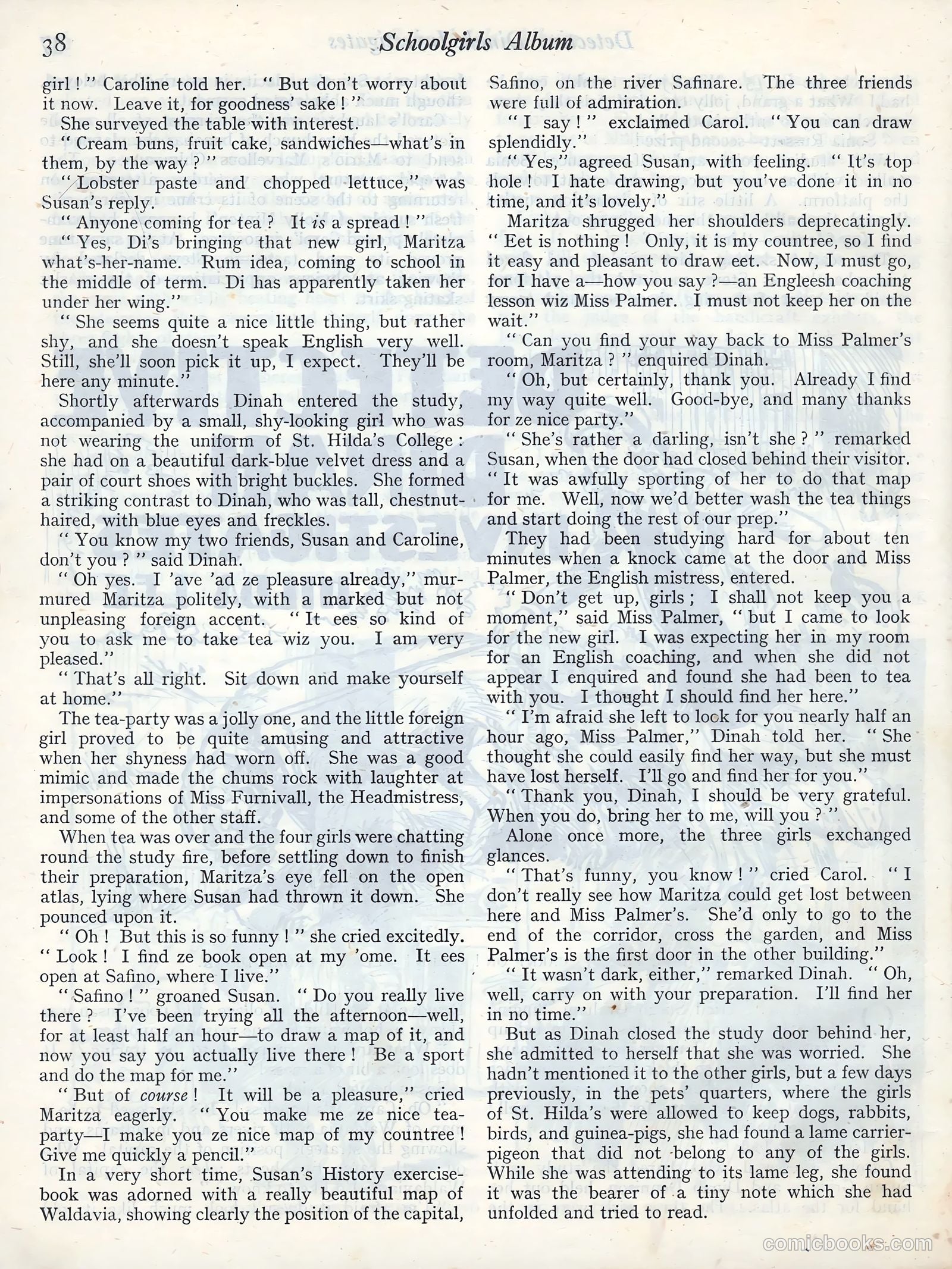 Schoolgirls Album #1947 (1947) — page 37 of 95
