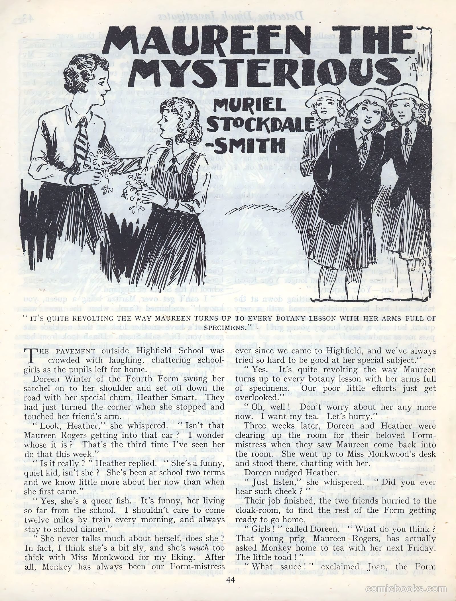 Schoolgirls Album #1947 (1947) — page 43 of 95