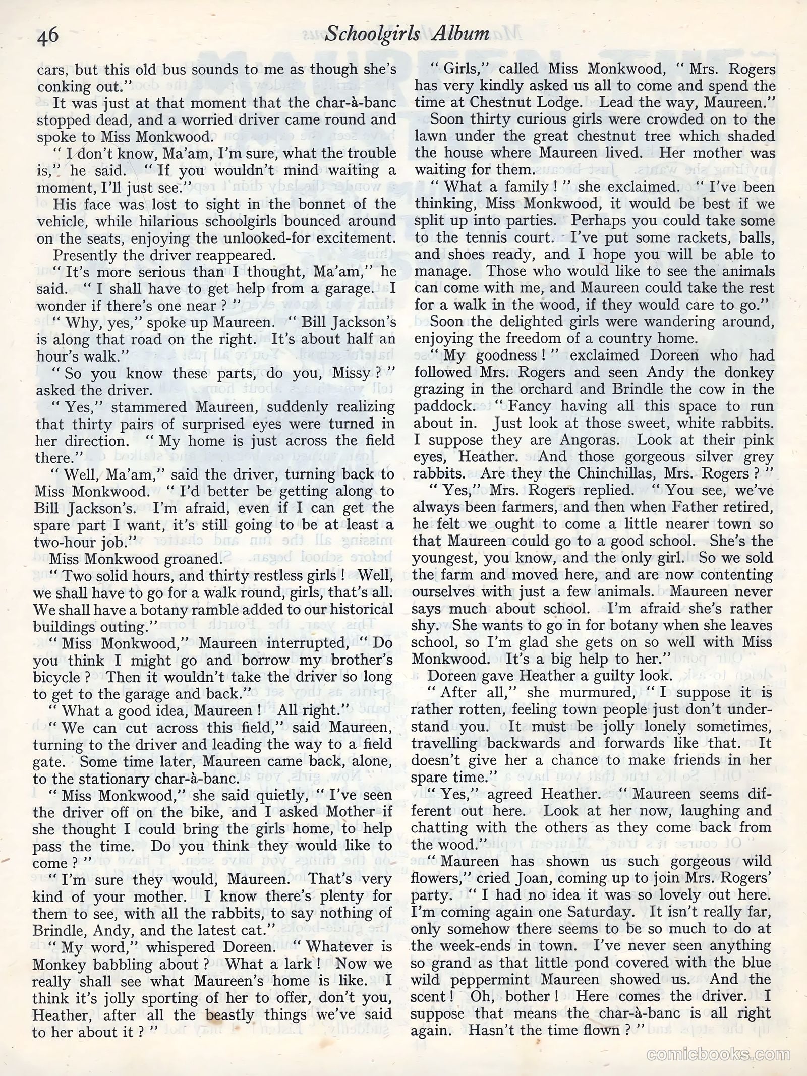 Schoolgirls Album #1947 (1947) — page 45 of 95