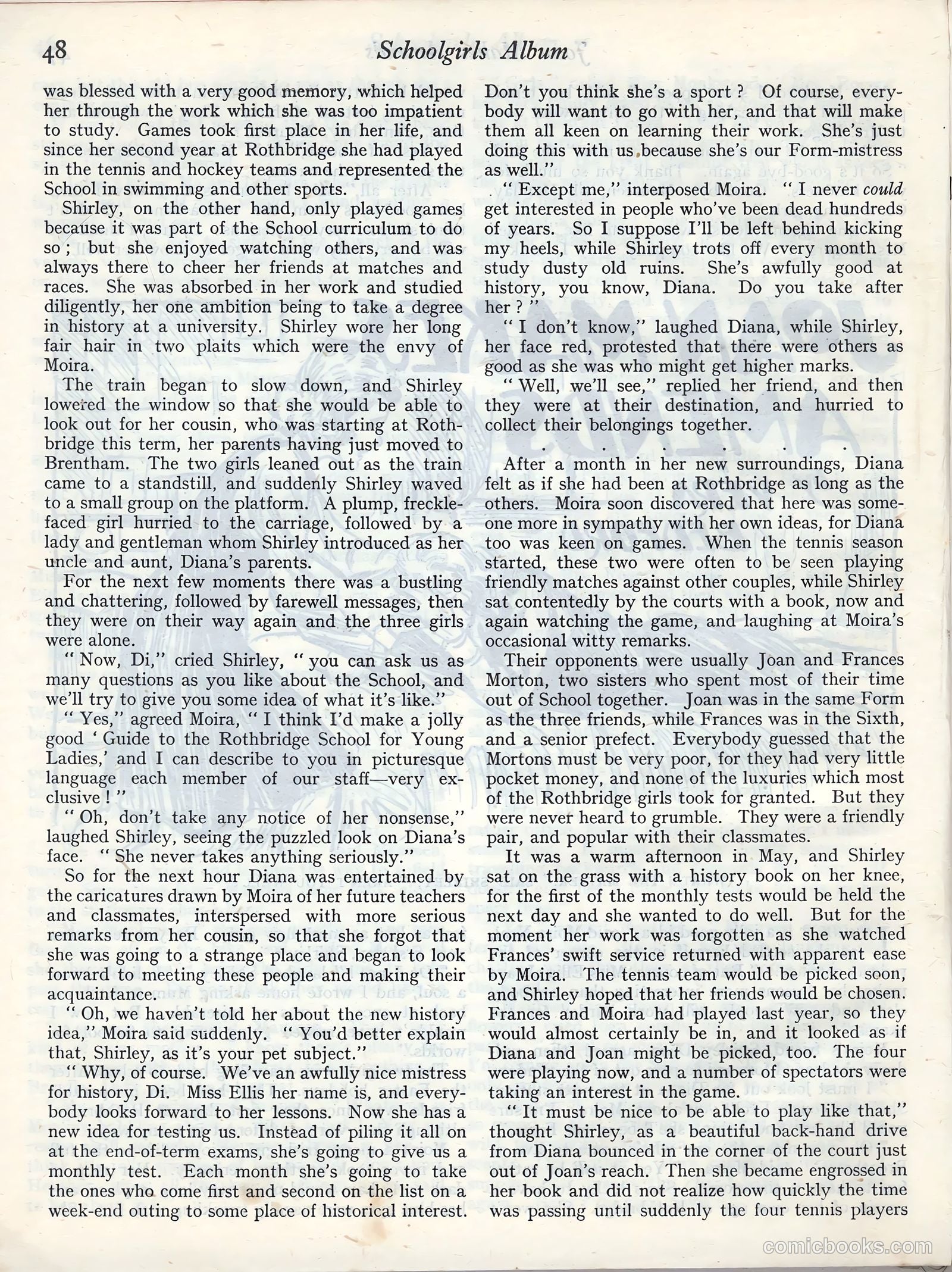 Schoolgirls Album #1947 (1947) — page 47 of 95