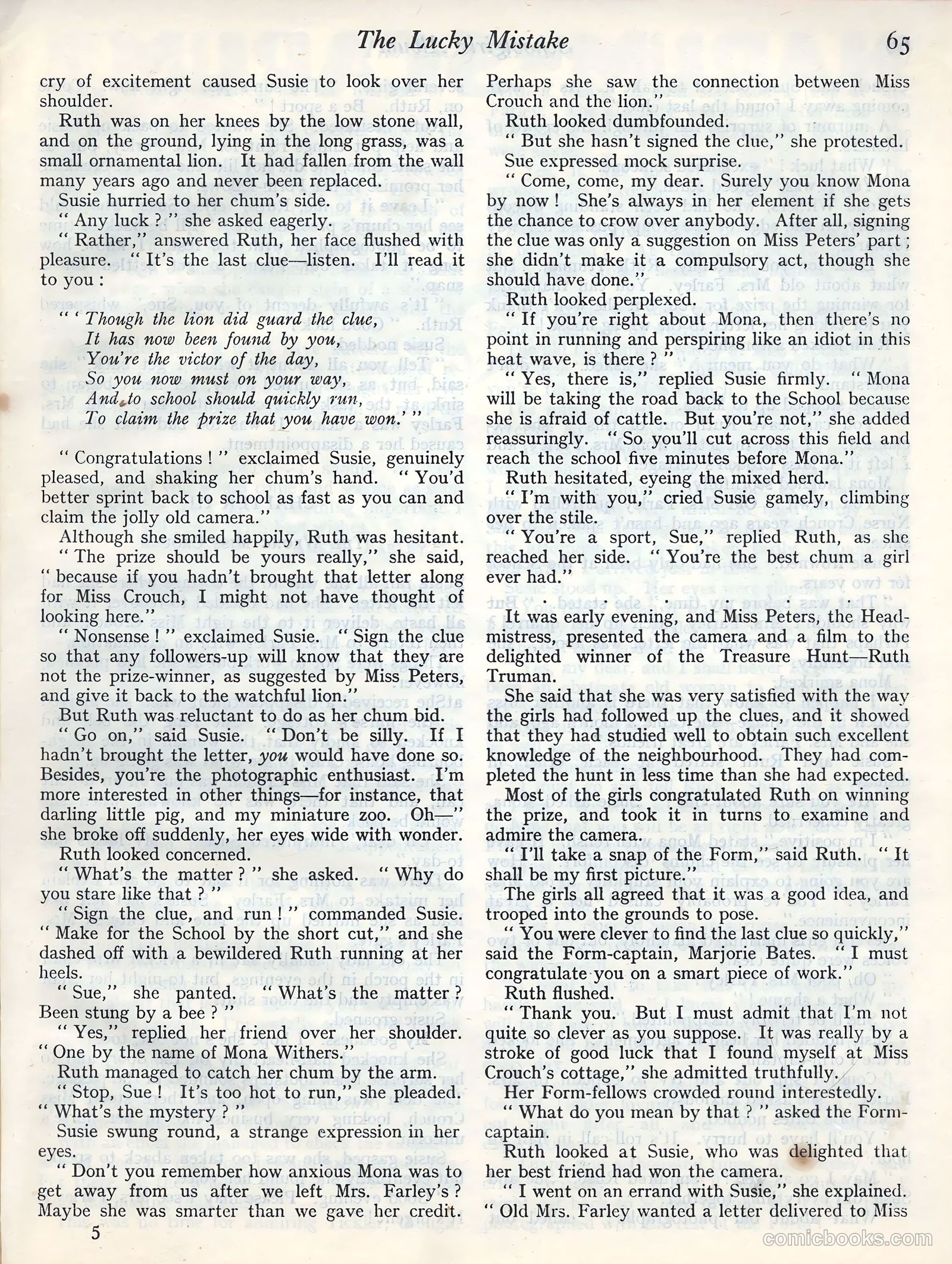 Schoolgirls Album #1947 (1947) — page 64 of 95