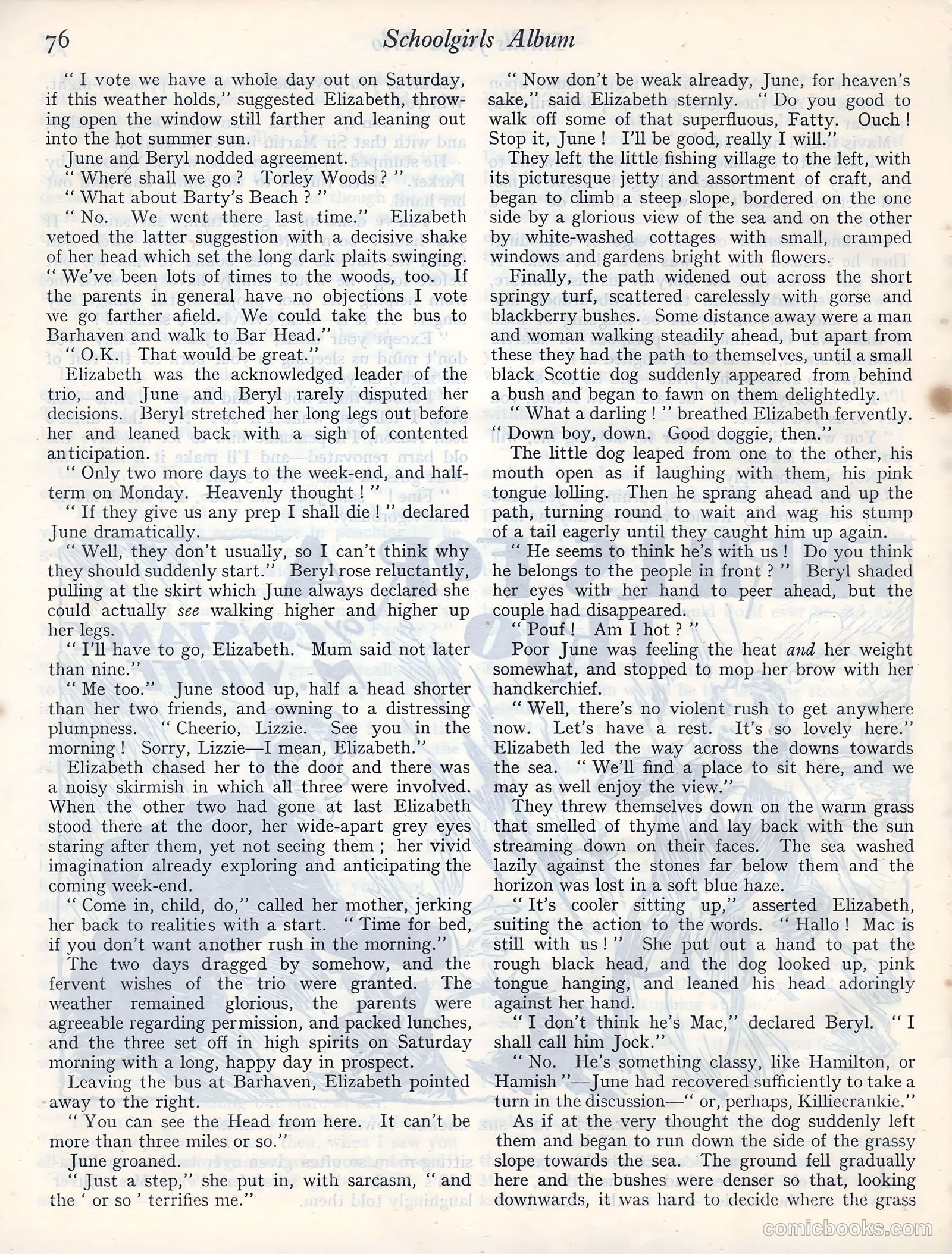 Schoolgirls Album #1947 (1947) — page 75 of 95