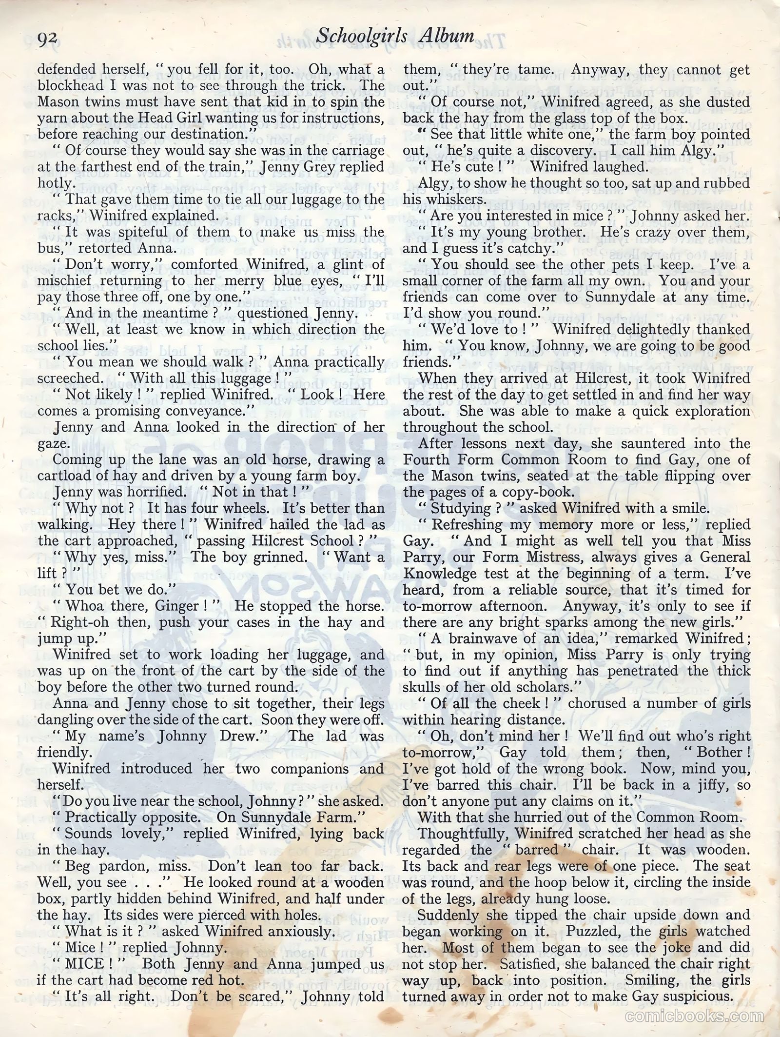 Schoolgirls Album #1947 (1947) — page 91 of 95