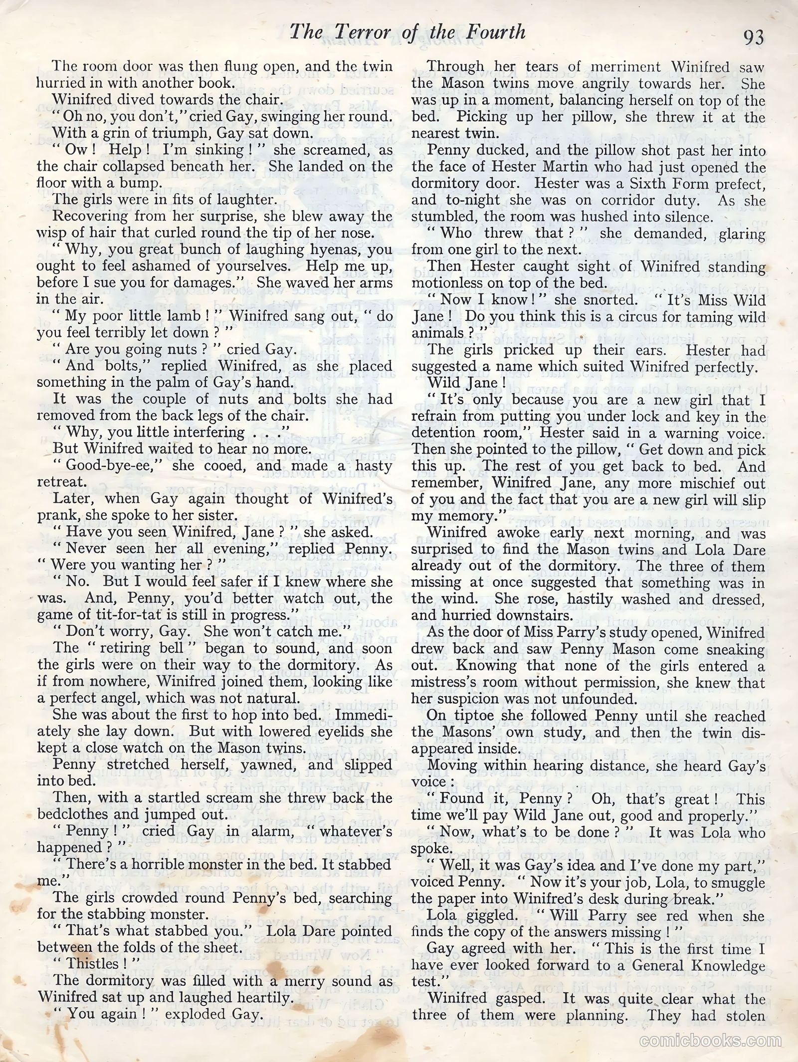 Schoolgirls Album #1947 (1947) — page 92 of 95