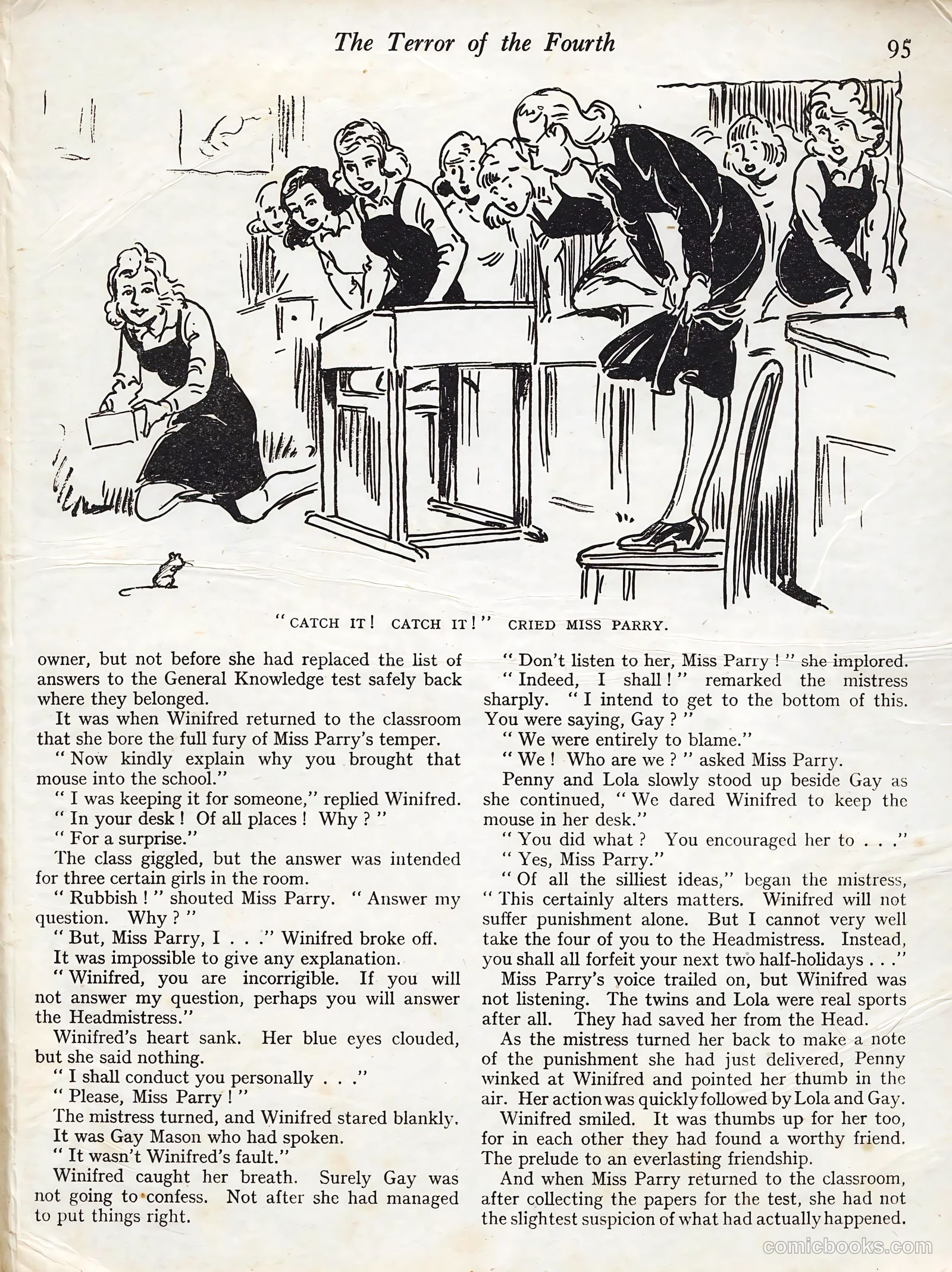 Schoolgirls Album #1947 (1947) — page 94 of 95