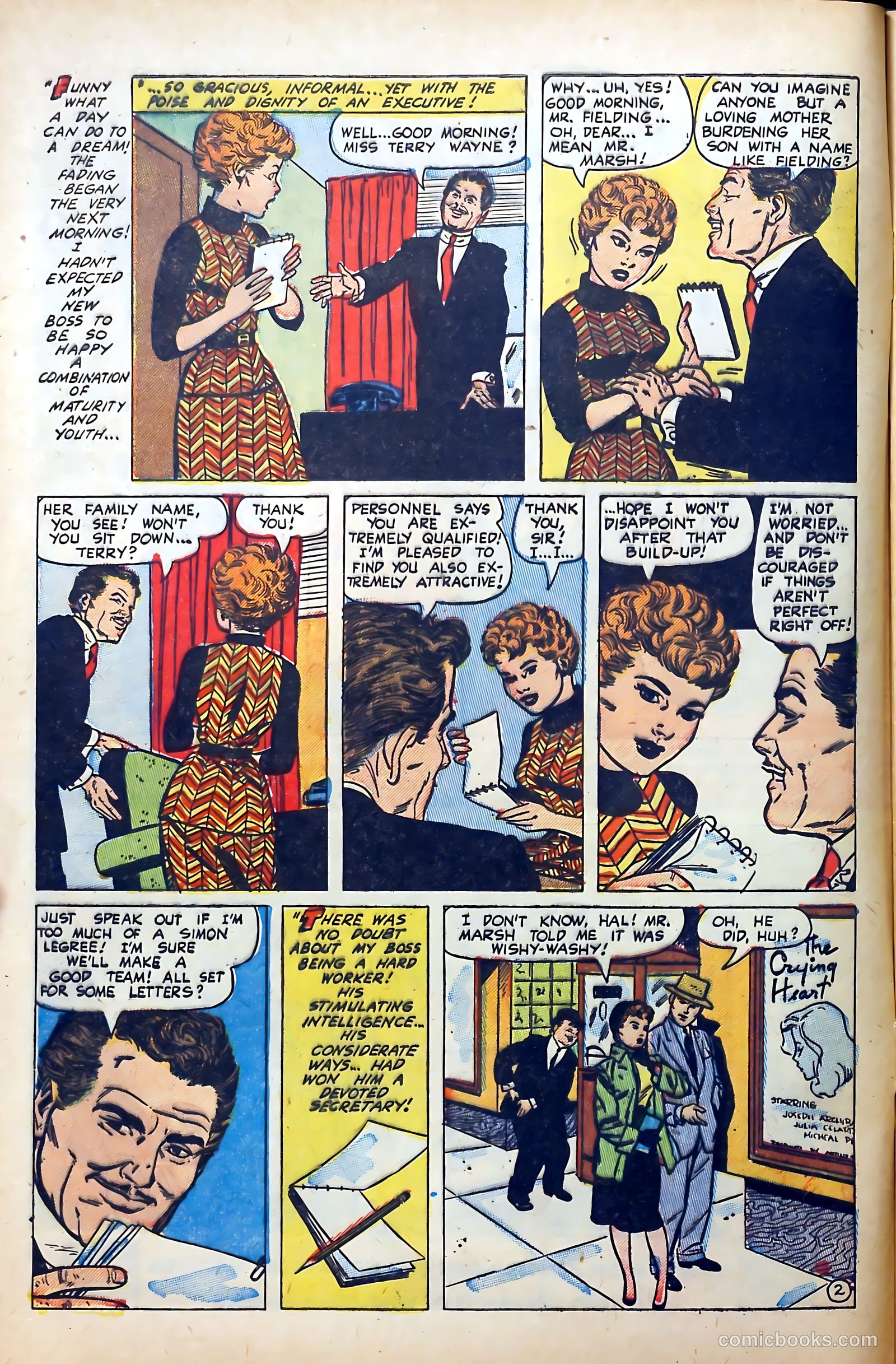 Popular Romance #28 (1950) — page 4 of 36