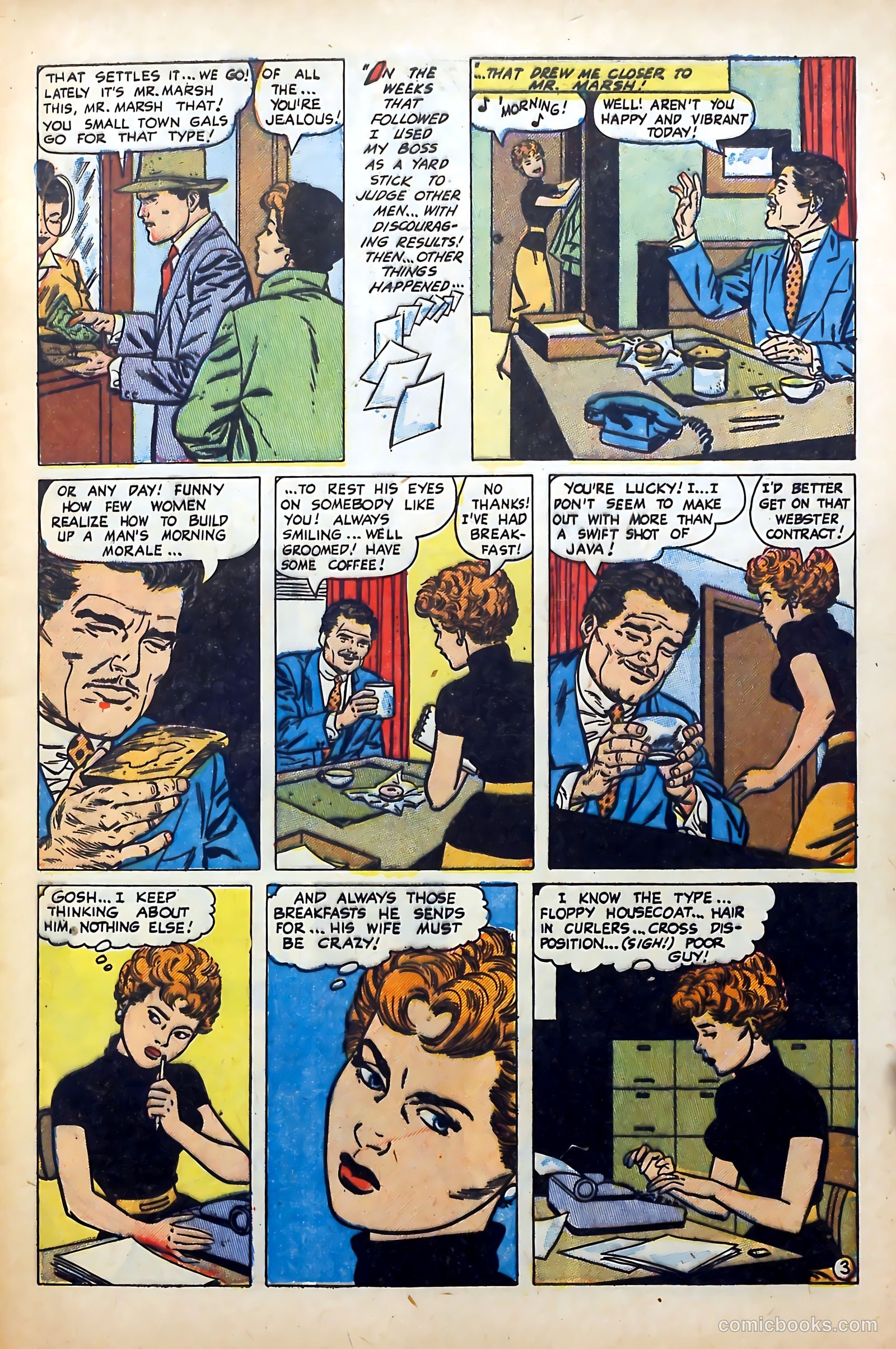 Popular Romance #28 (1950) — page 5 of 36
