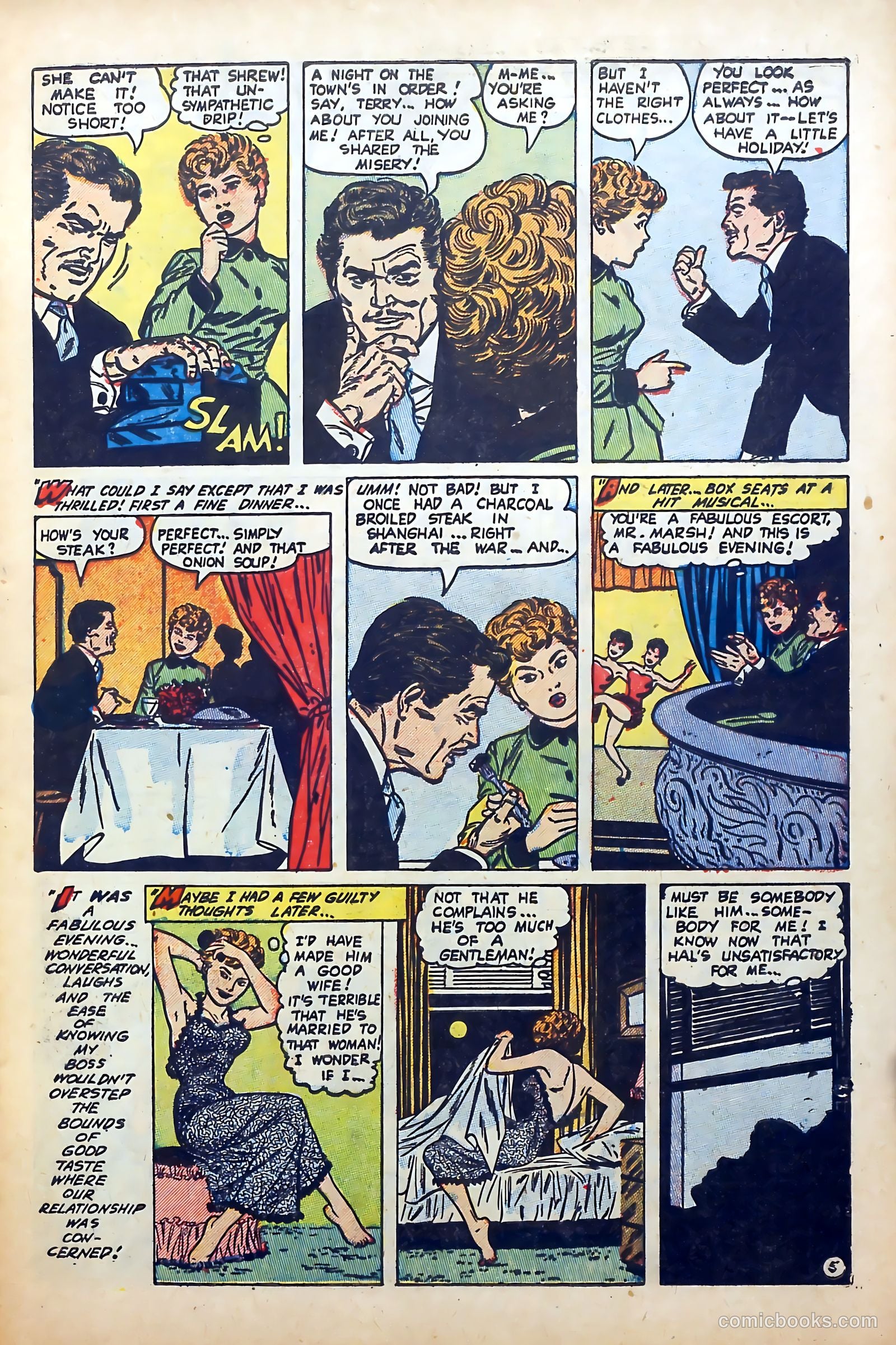 Popular Romance #28 (1950) — page 7 of 36