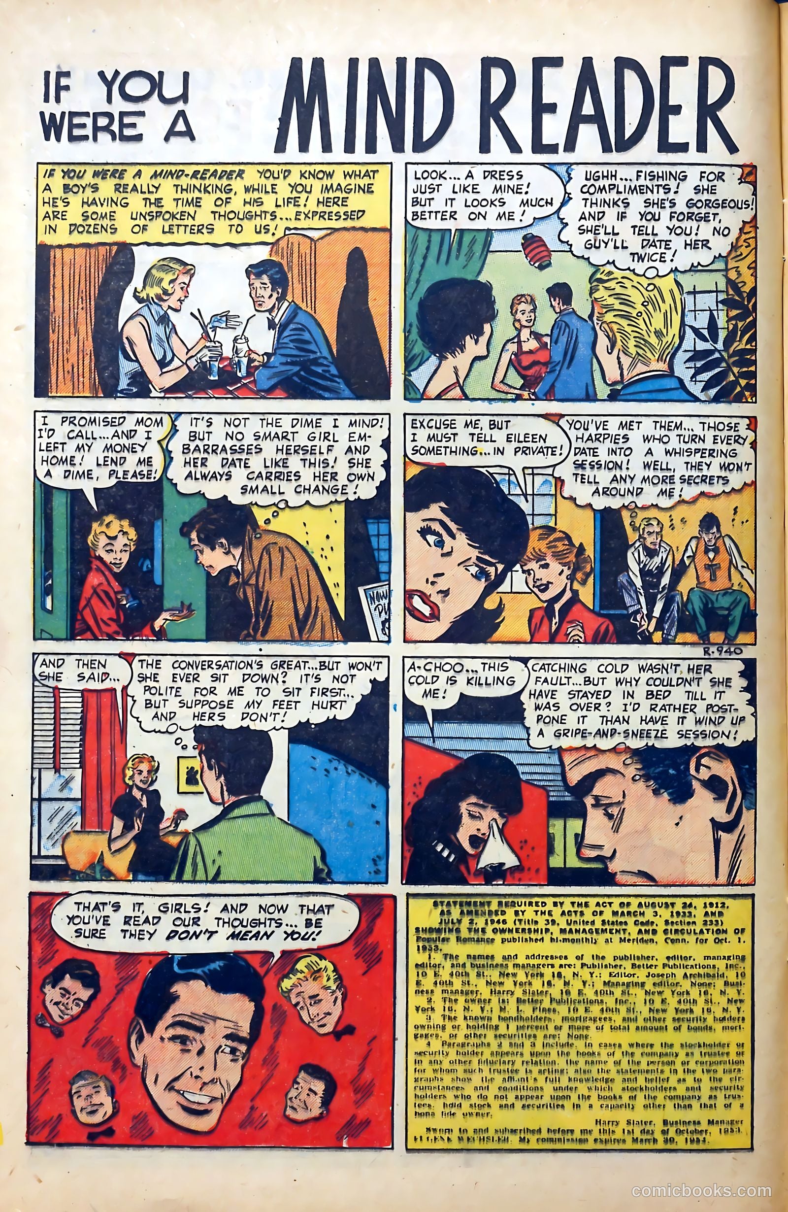 Popular Romance #28 (1950) — page 12 of 36