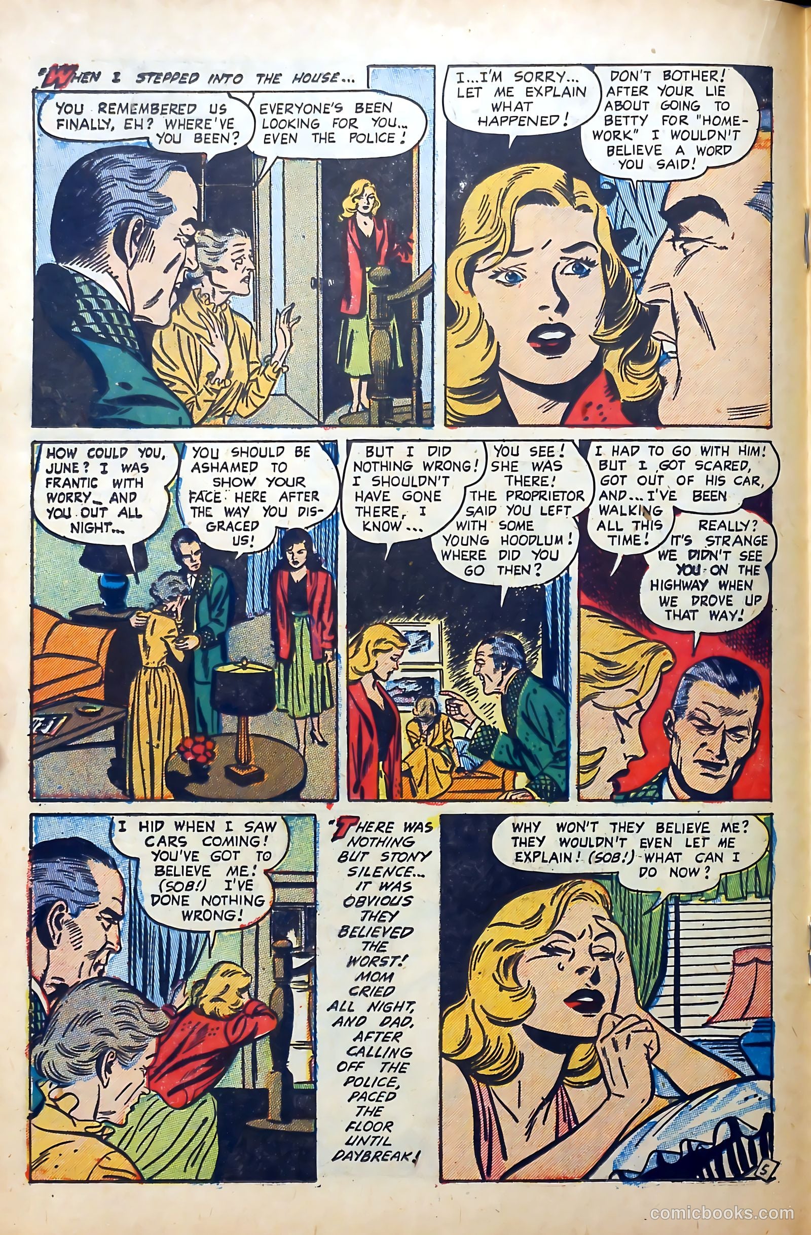 Popular Romance #28 (1950) — page 18 of 36