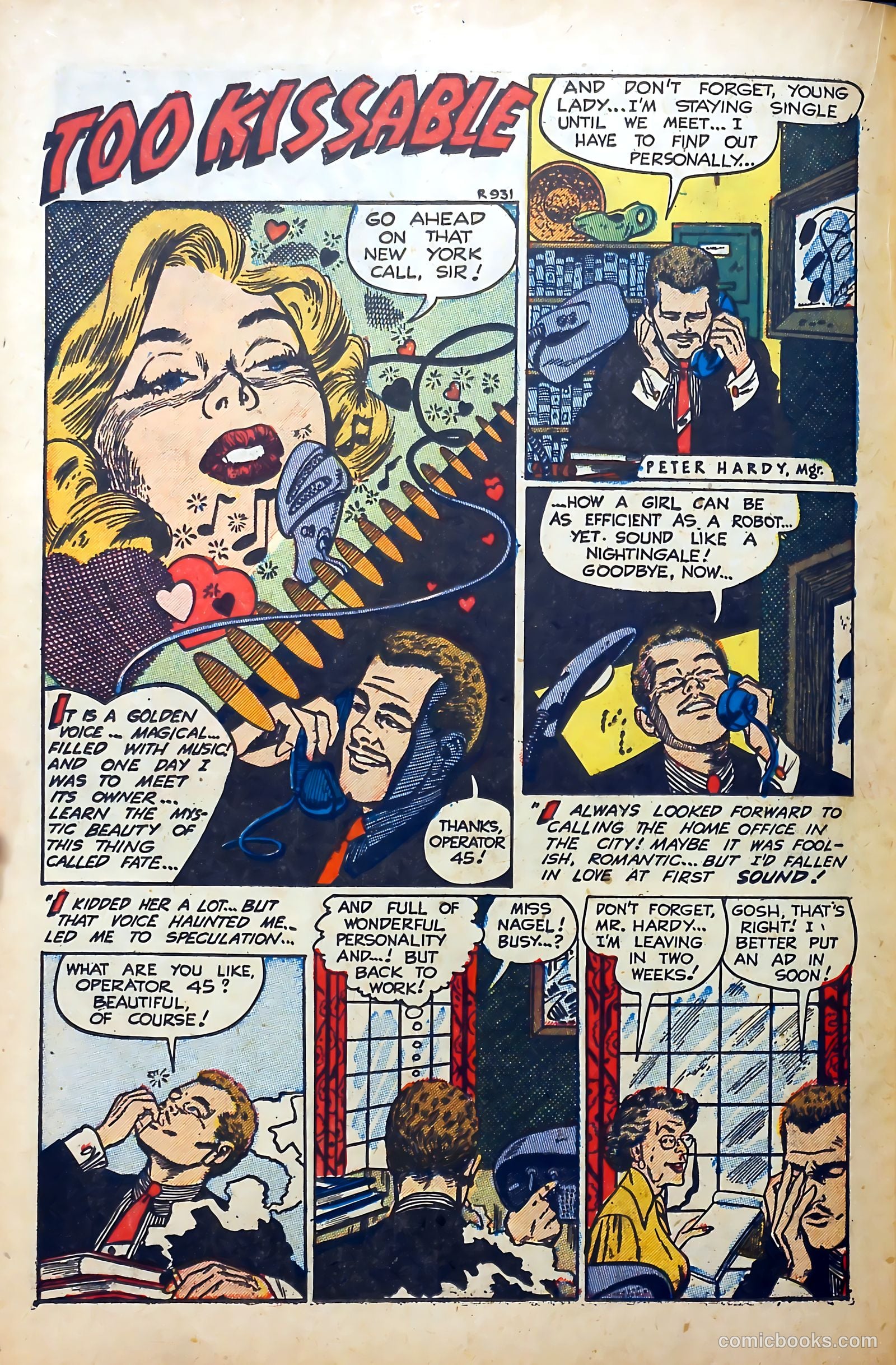 Popular Romance #28 (1950) — page 22 of 36
