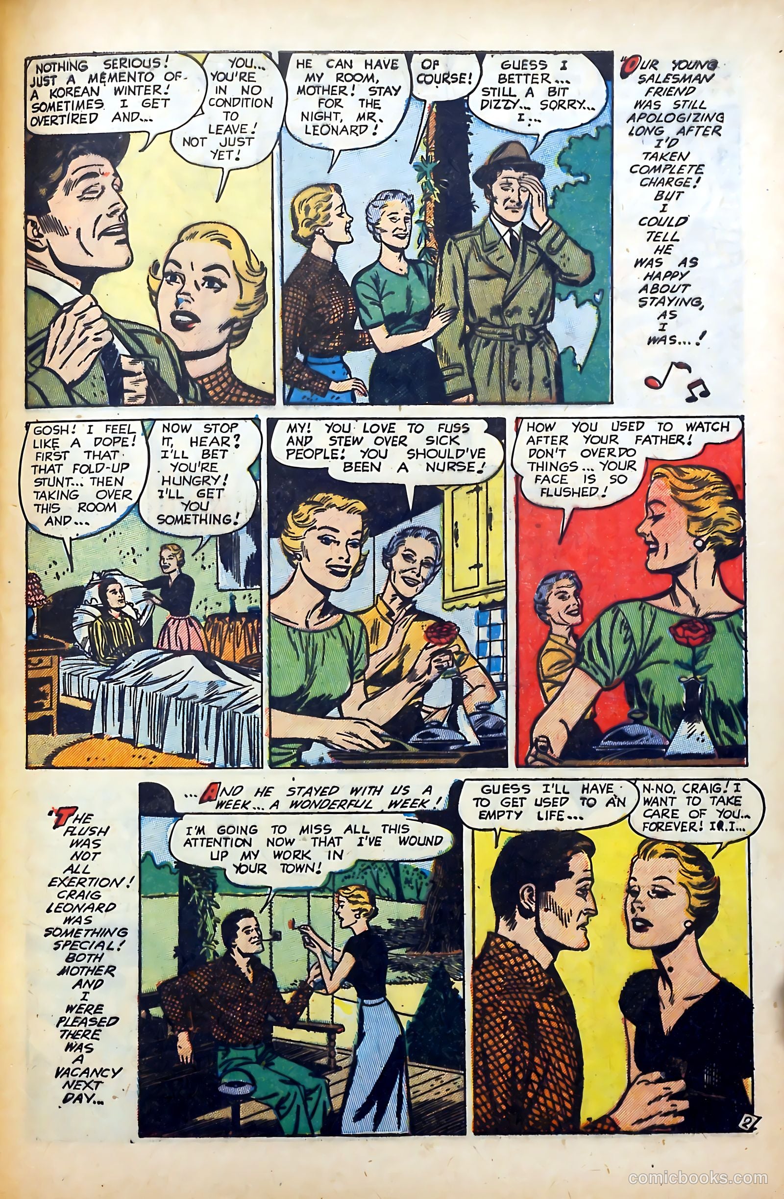 Popular Romance #28 (1950) — page 29 of 36