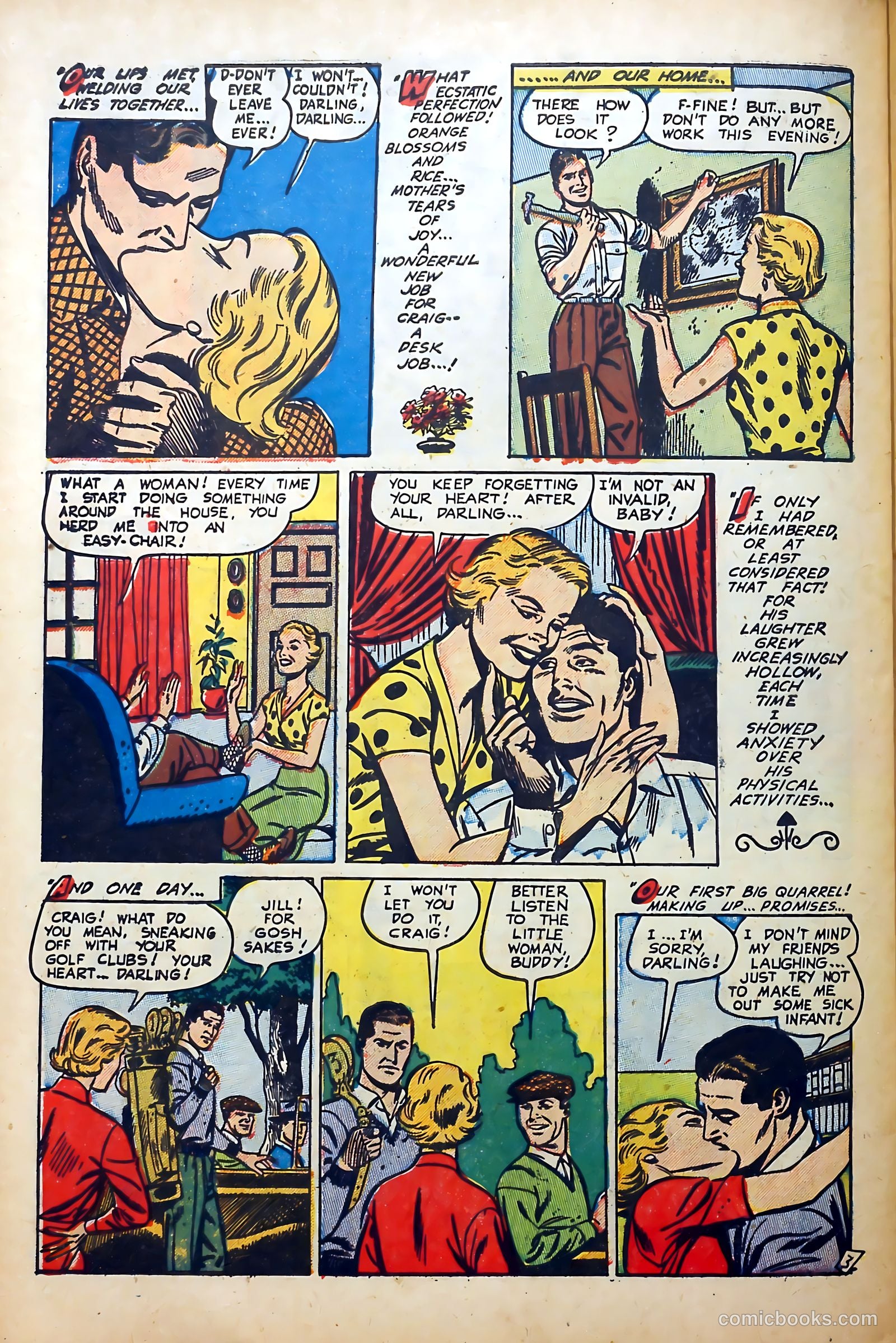 Popular Romance #28 (1950) — page 30 of 36