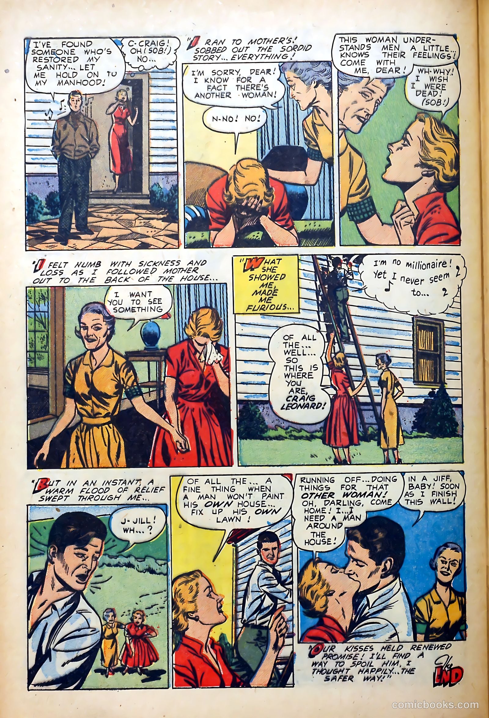 Popular Romance #28 (1950) — page 32 of 36