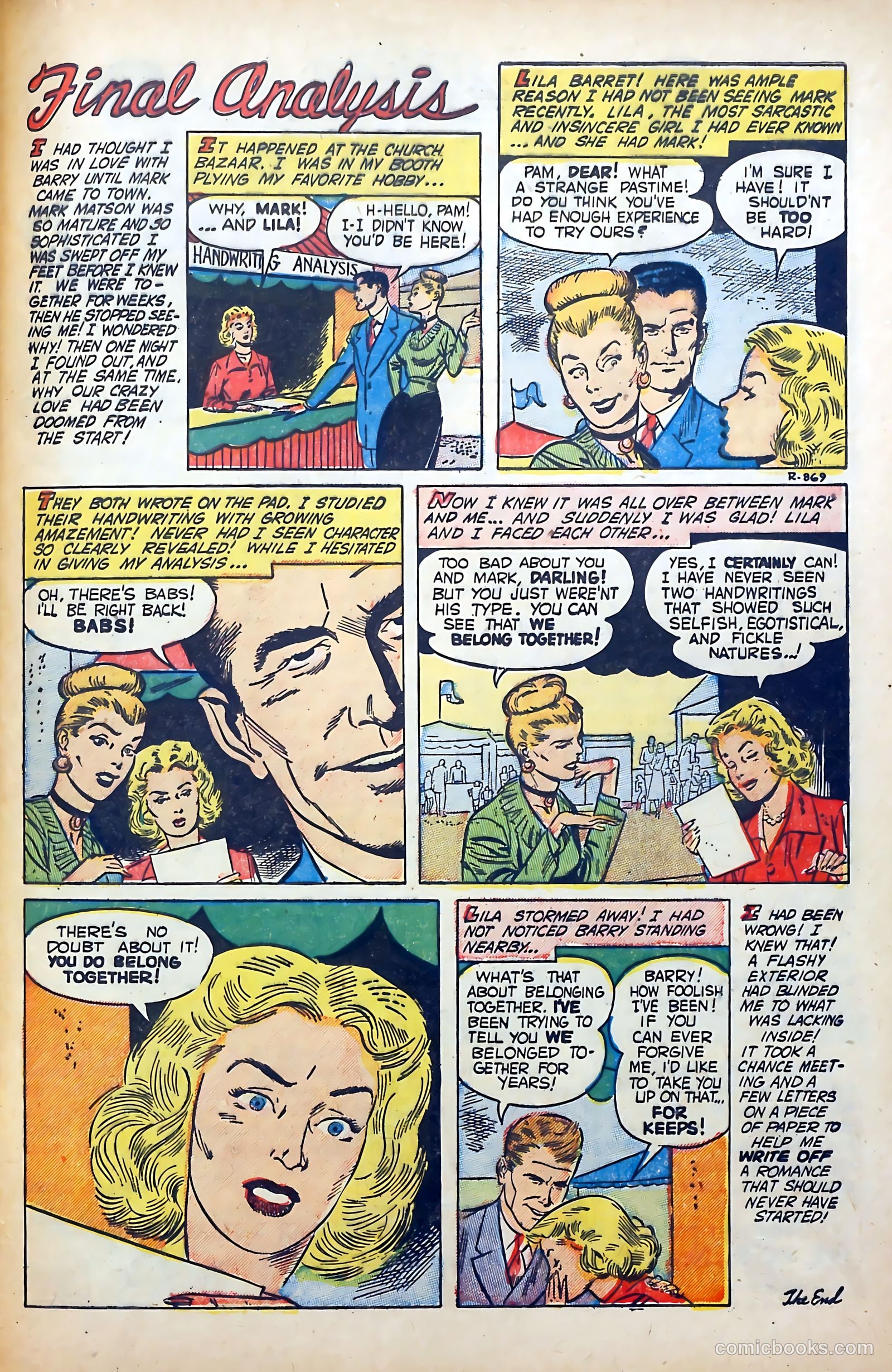 Popular Romance #28 (1950) — page 33 of 36