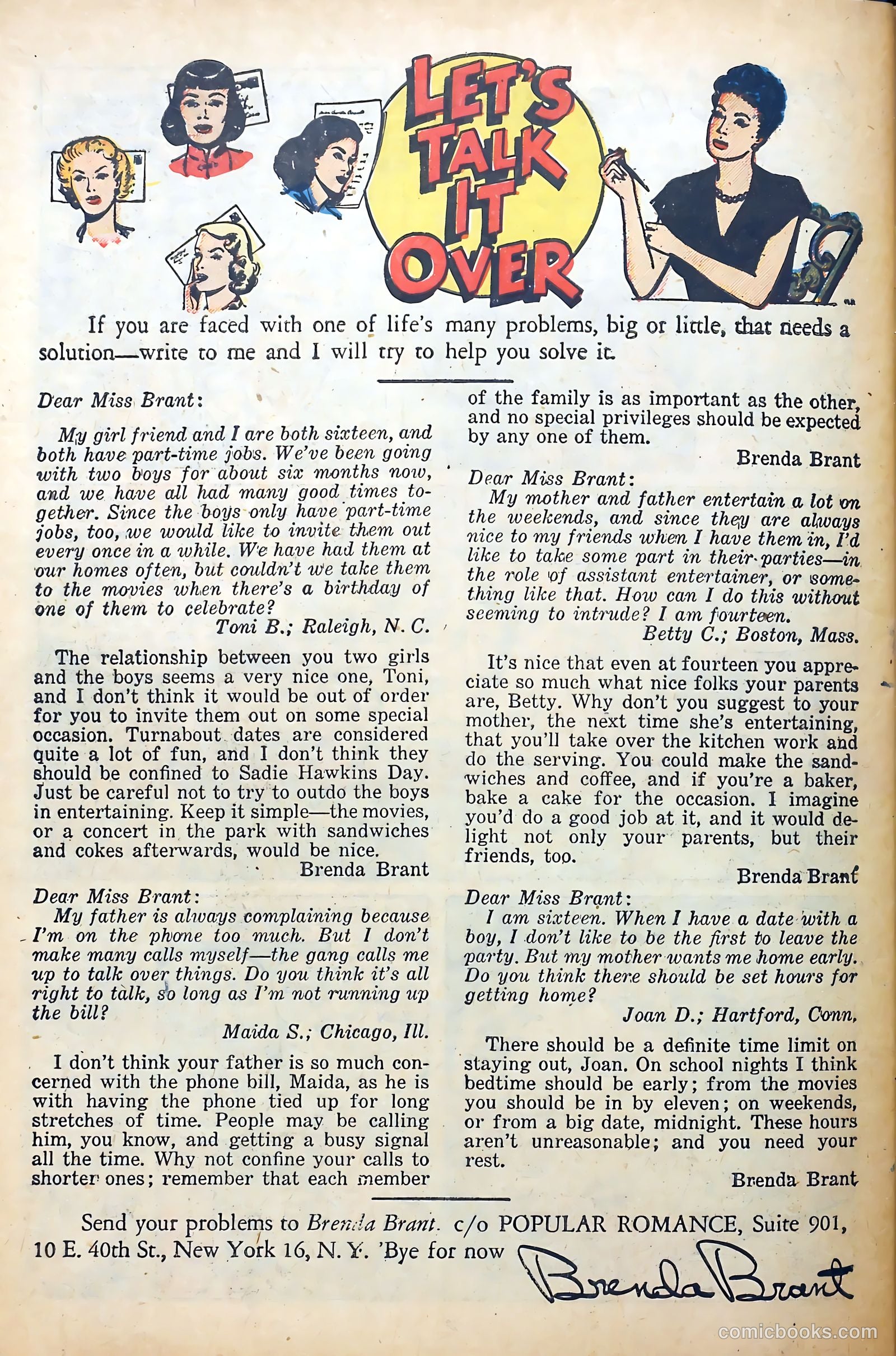 Popular Romance #28 (1950) — page 34 of 36