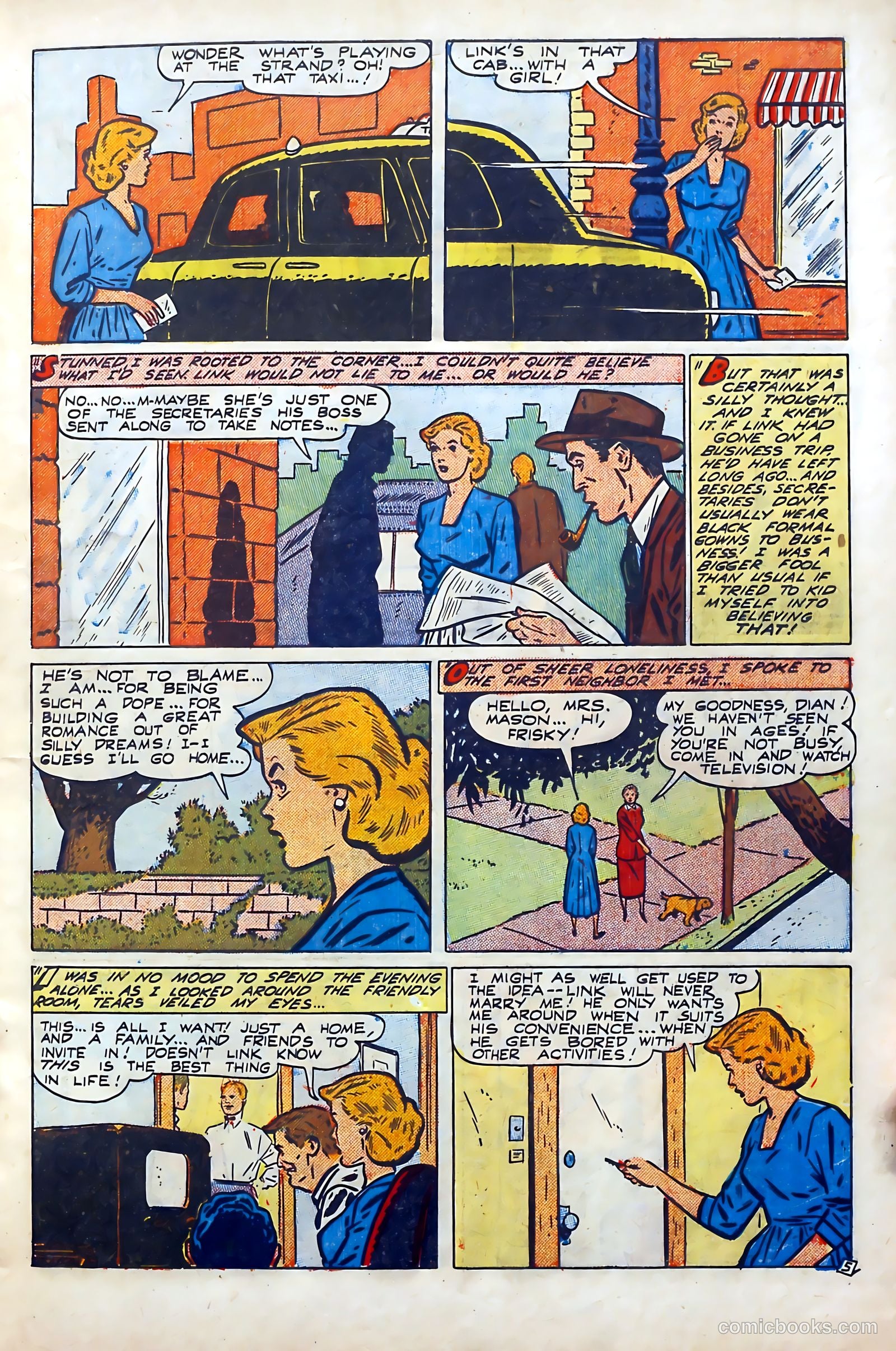 Popular Romance #11 (1950) — page 8 of 37