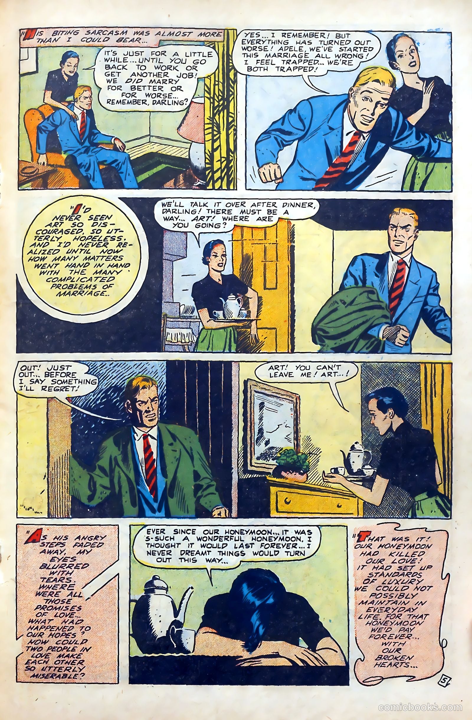 Popular Romance #11 (1950) — page 20 of 37