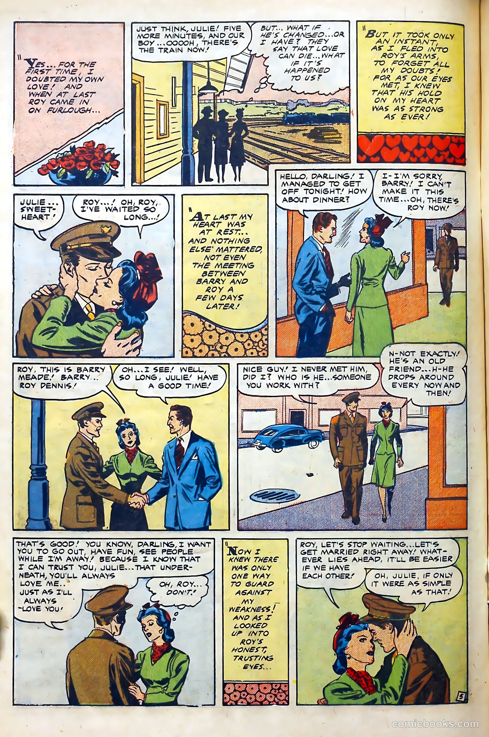 Popular Romance #11 (1950) — page 31 of 37