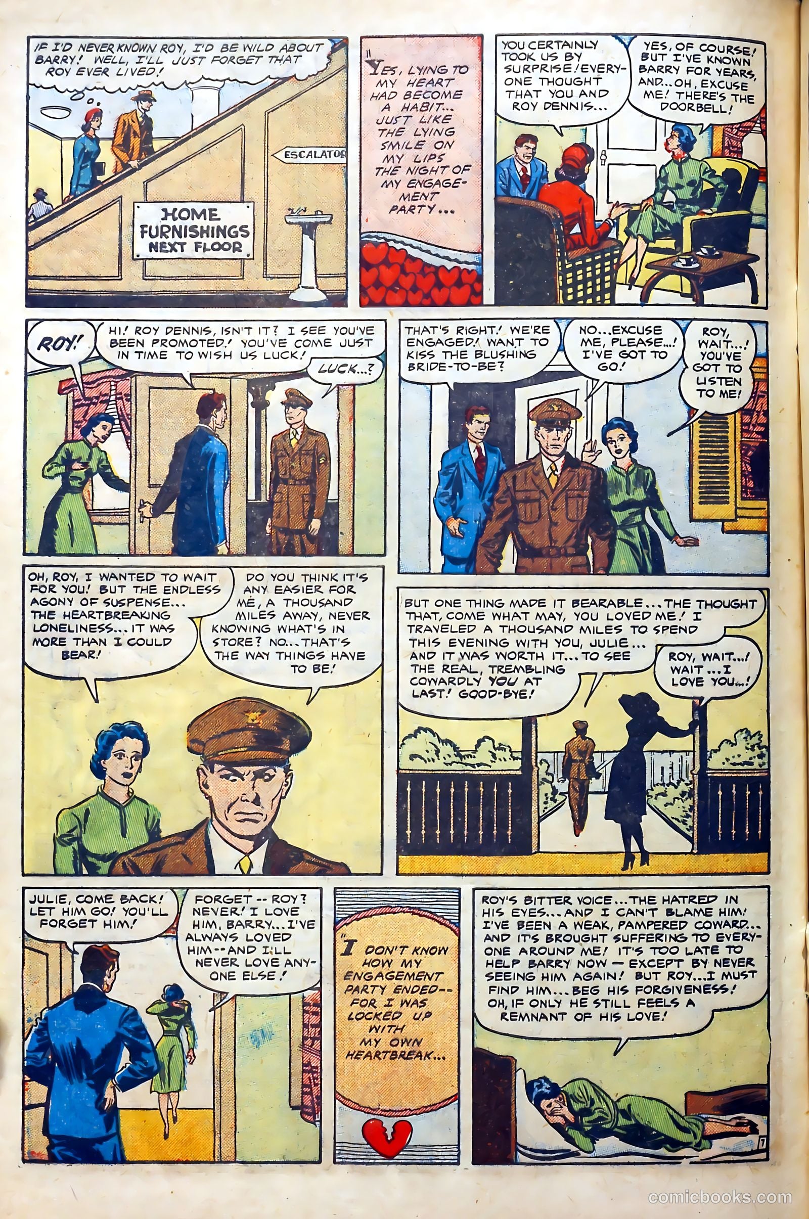 Popular Romance #11 (1950) — page 33 of 37
