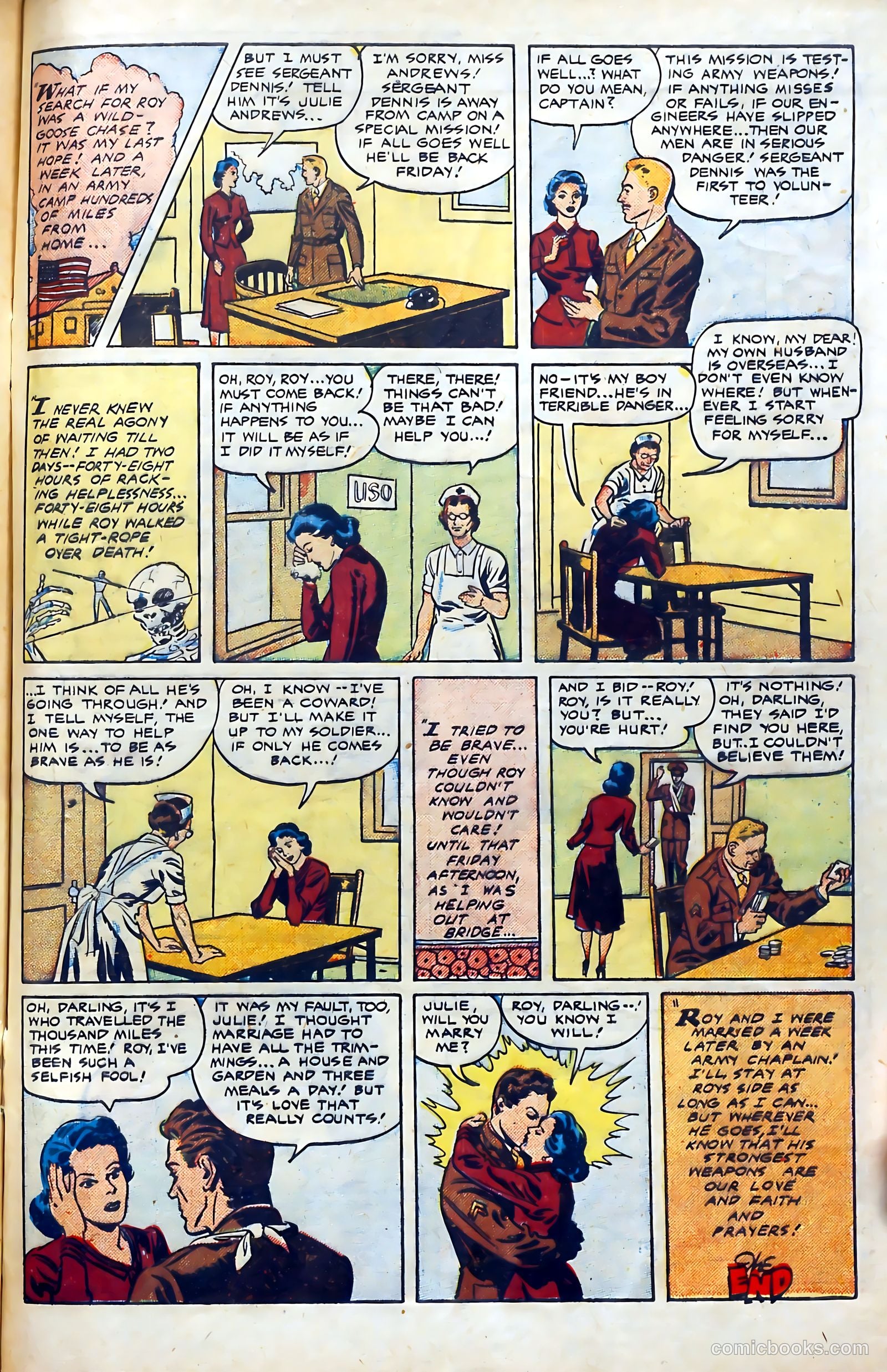 Popular Romance #11 (1950) — page 34 of 37