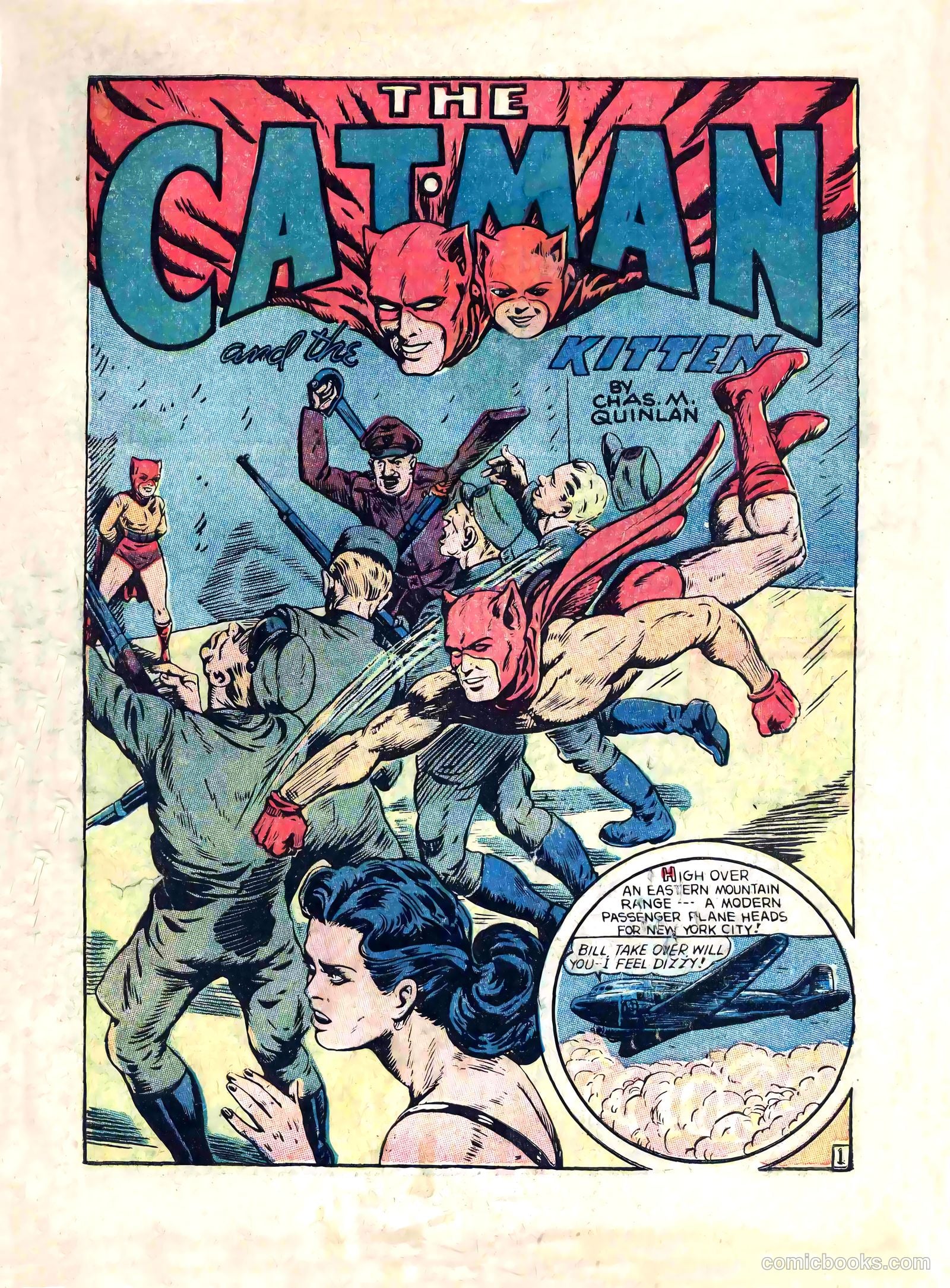 Cat-Man Comics #14 (1941) — page 3 of 68