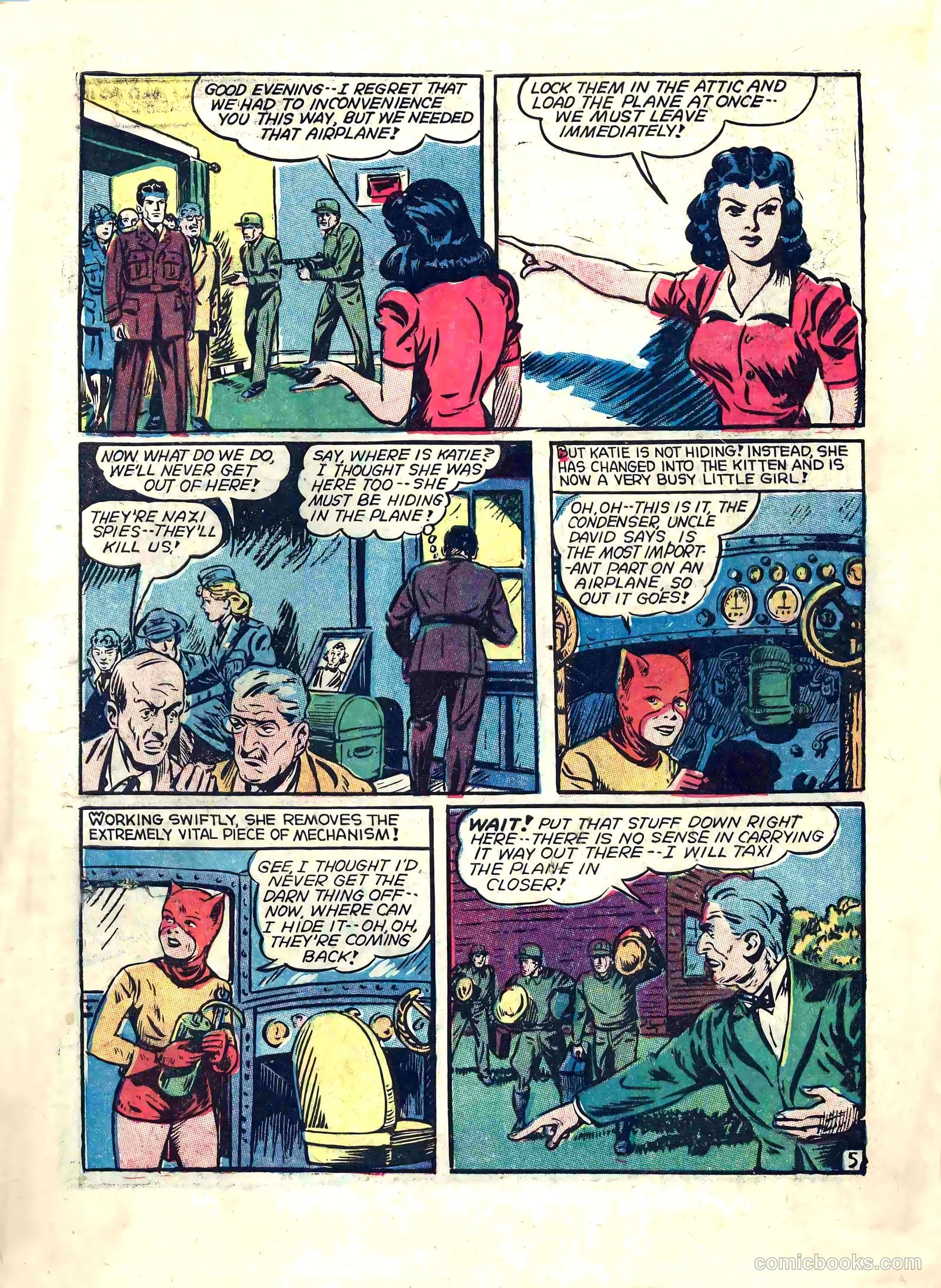 Cat-Man Comics #14 (1941) — page 7 of 68