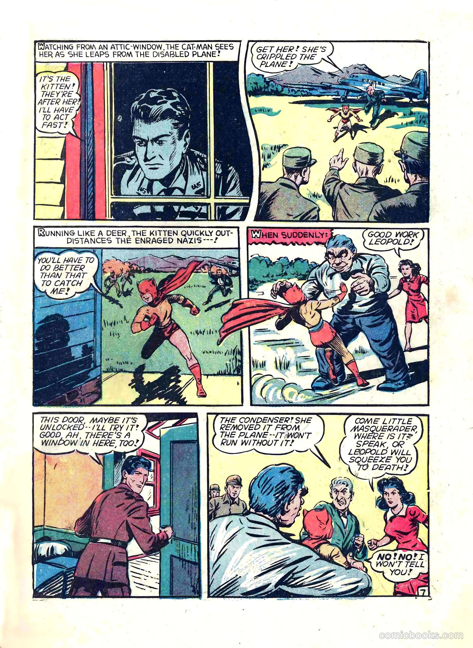 Cat-Man Comics #14 (1941) — page 9 of 68